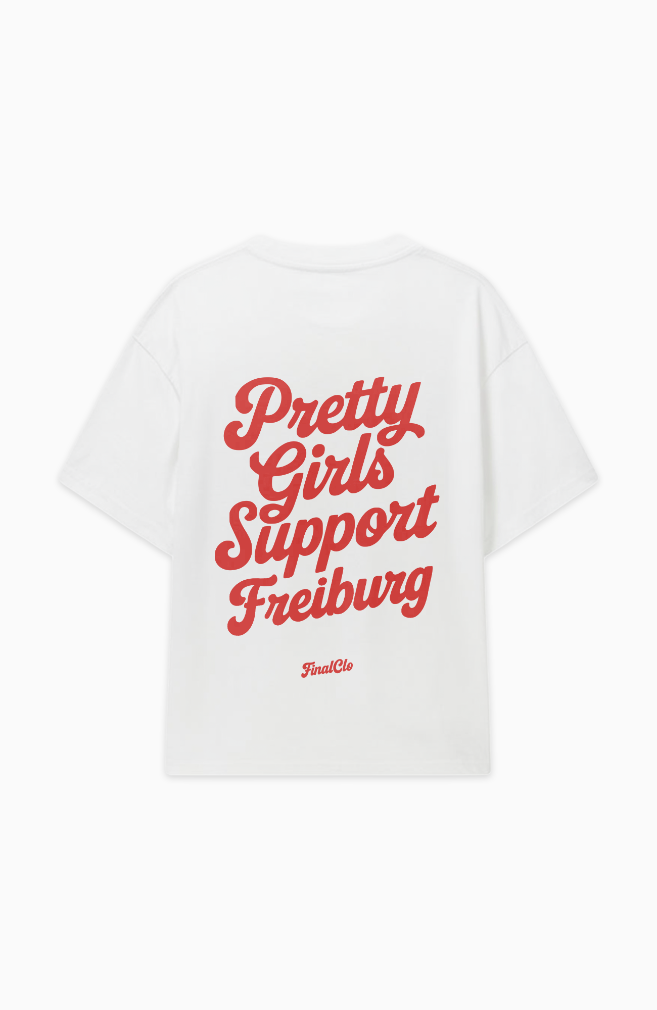 PRETTY GIRLS SUPPORT FREIBURG OVERSIZED SHIRT
