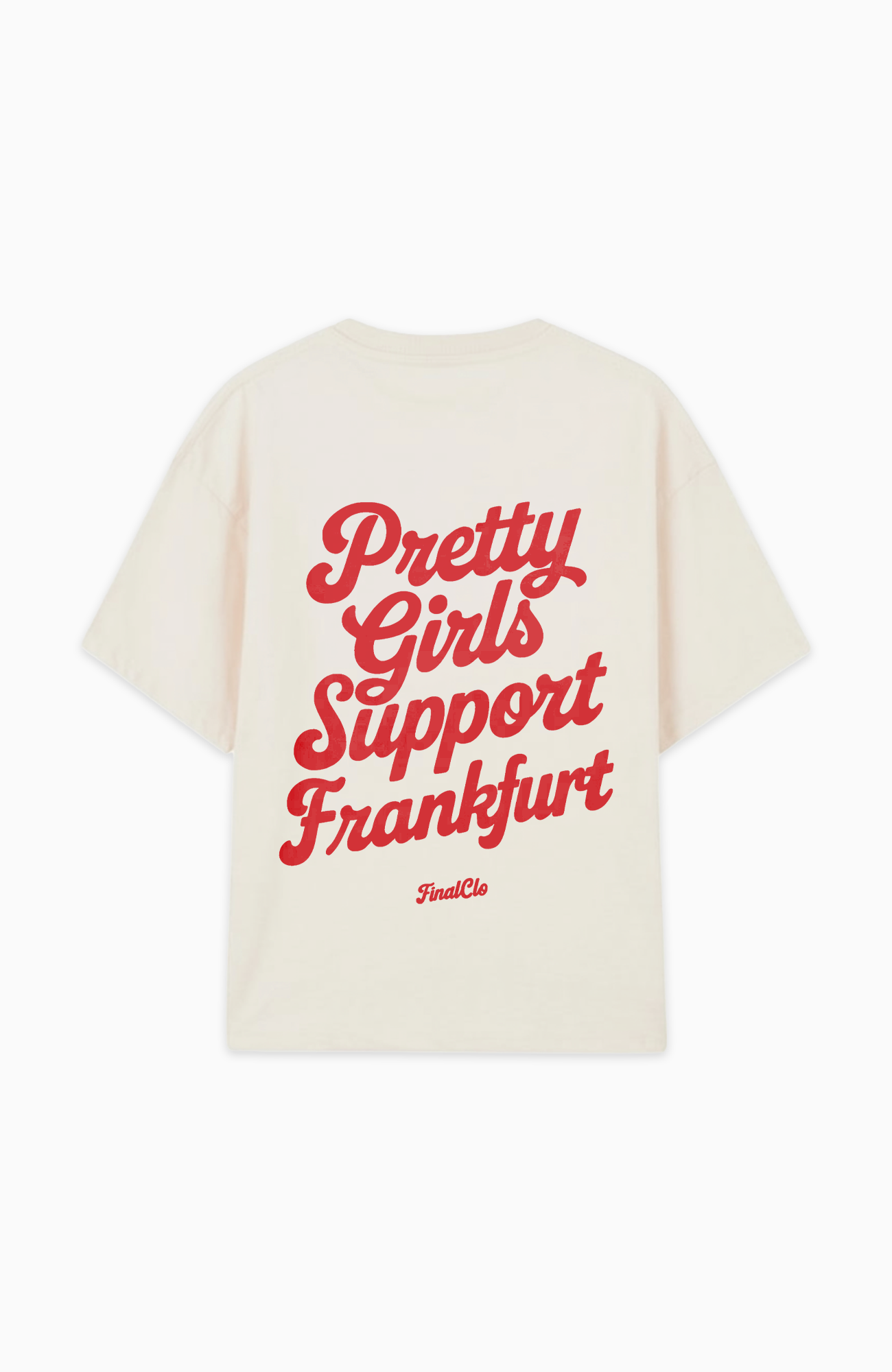 PRETTY GIRLS SUPPORT FRANKFURT OVERSIZED SHIRT