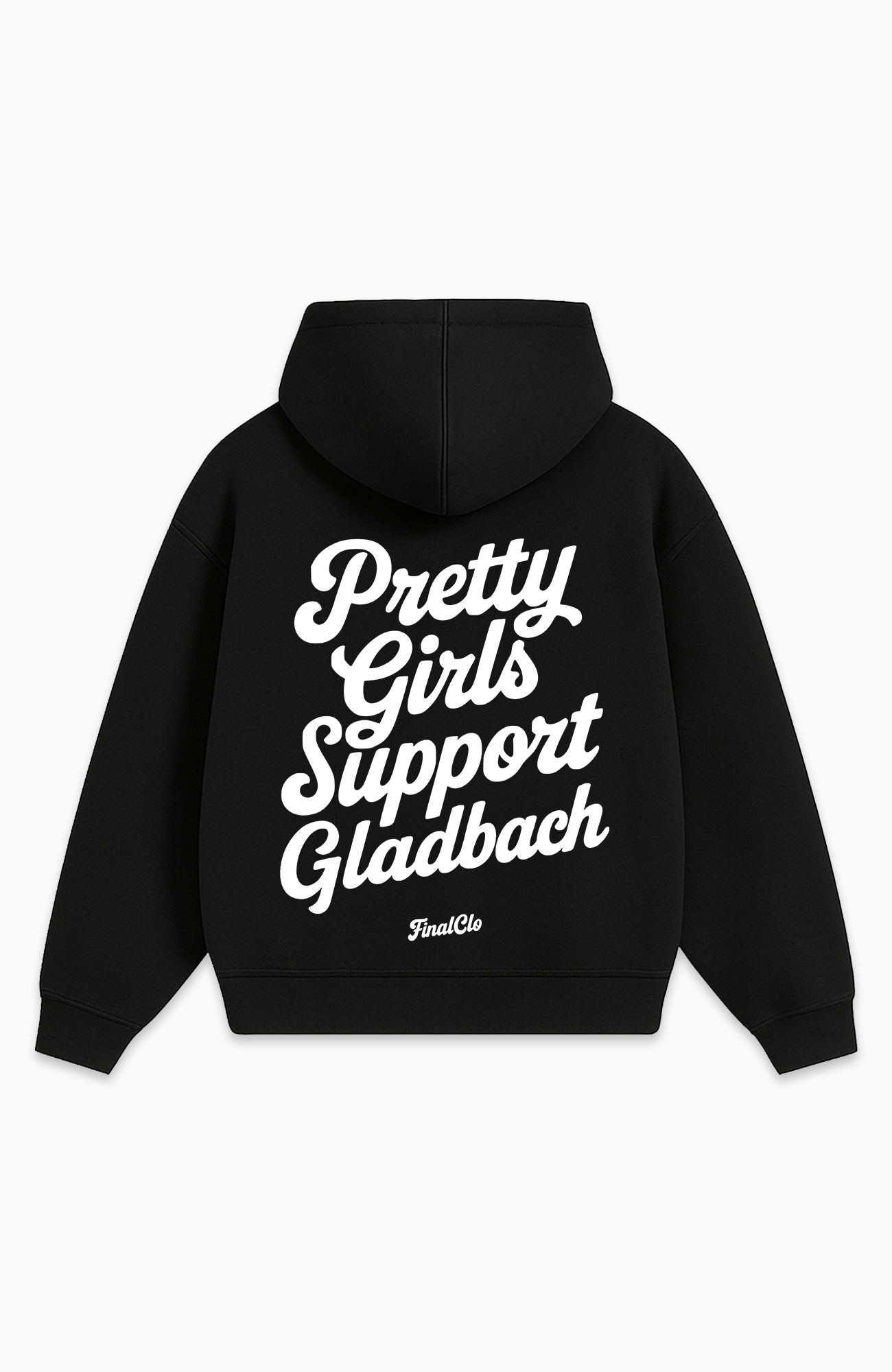 PRETTY GIRLS SUPPORT GLADBACH OVERSIZED HOODIE