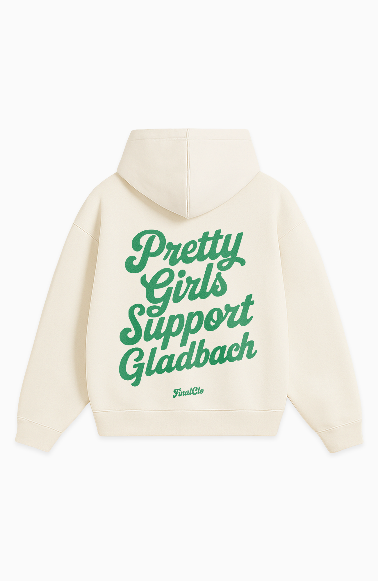 PRETTY GIRLS SUPPORT GLADBACH OVERSIZED HOODIE