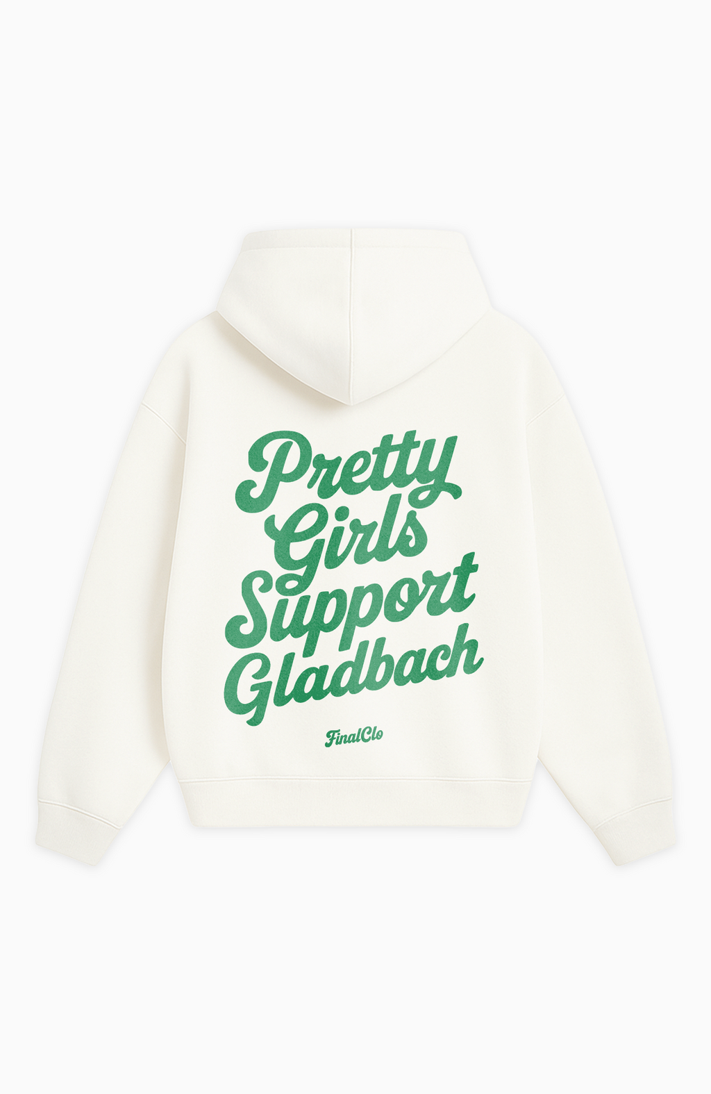 PRETTY GIRLS SUPPORT GLADBACH OVERSIZED HOODIE