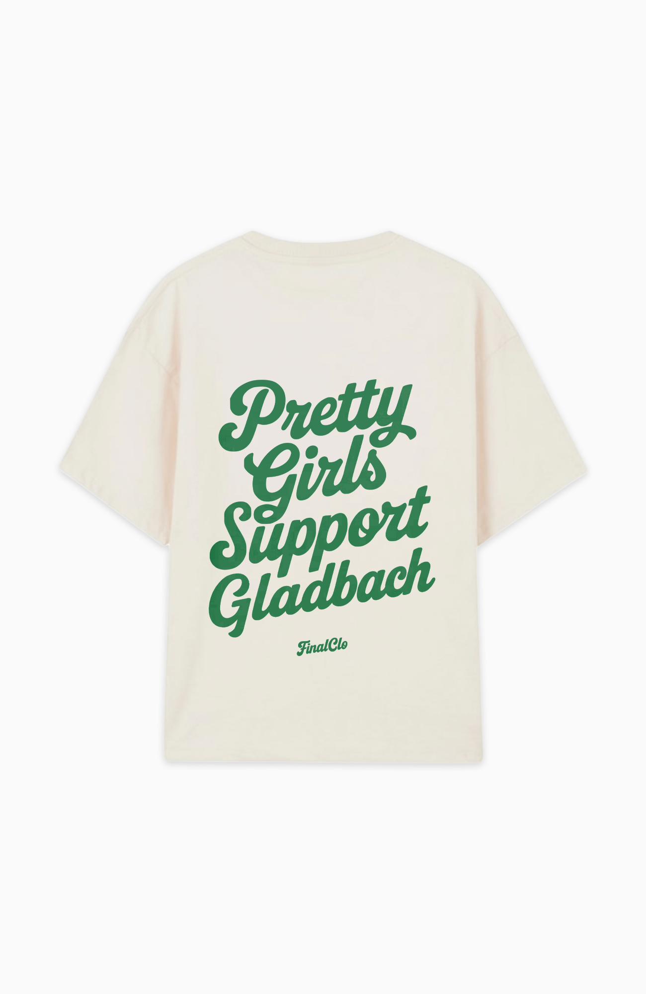 PRETTY GIRLS SUPPORT GLADBACH OVERSIZED SHIRT