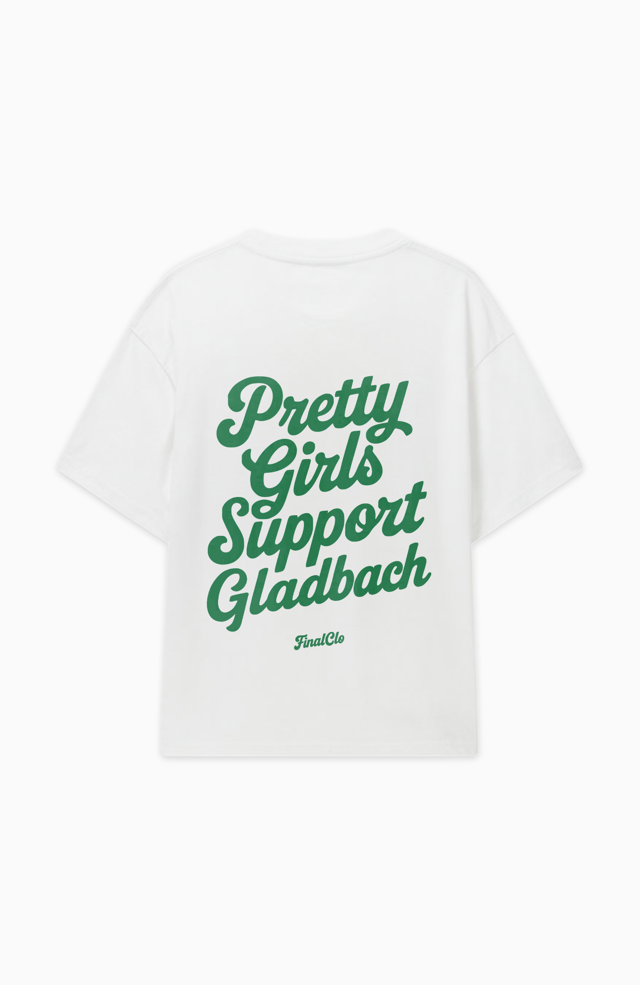 PRETTY GIRLS SUPPORT GLADBACH OVERSIZED SHIRT