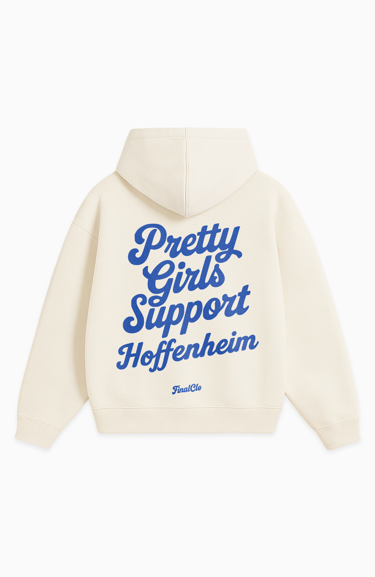 PRETTY GIRLS SUPPORT HOFFENHEIM OVERSIZED HOODIE