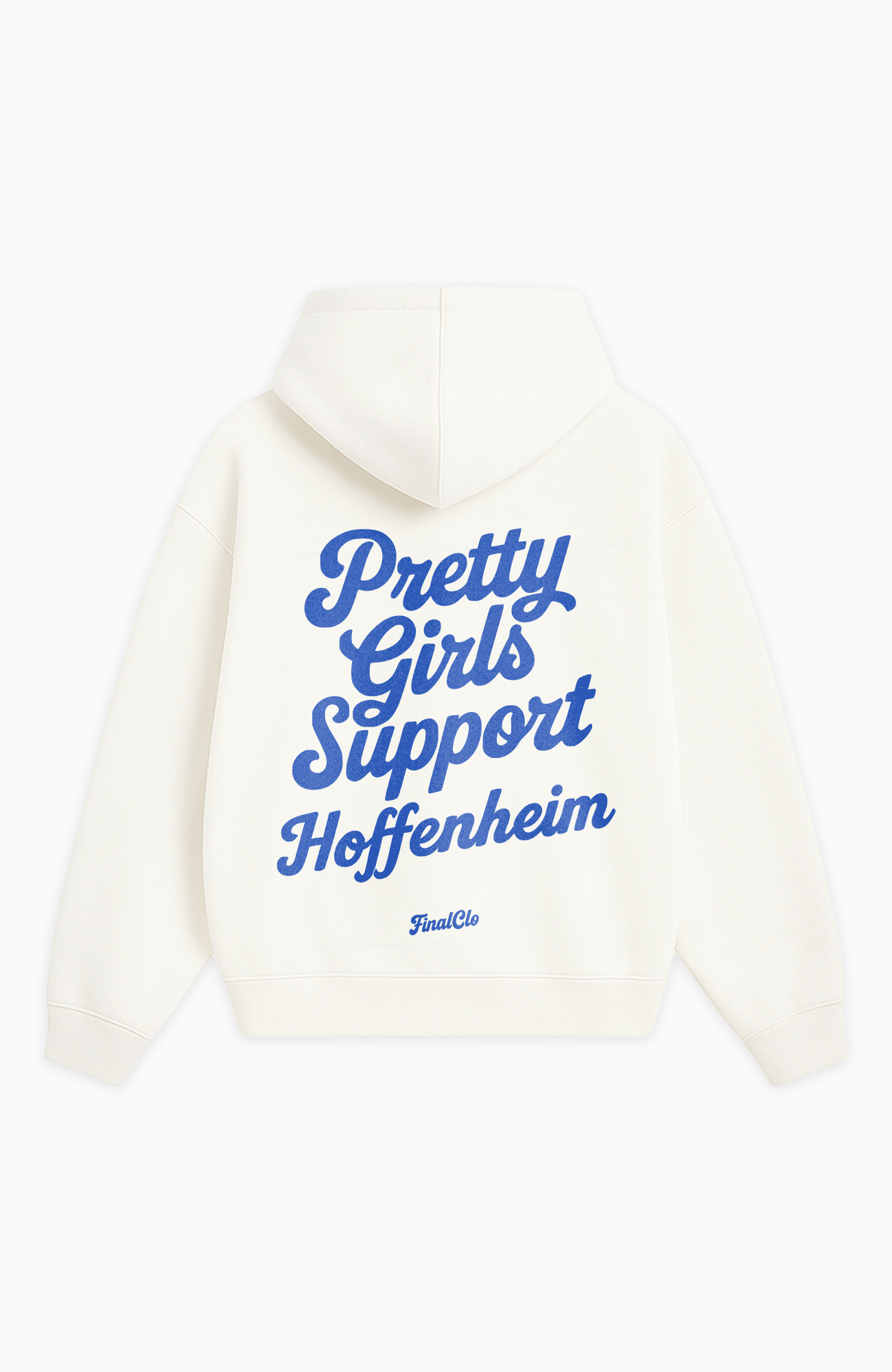 PRETTY GIRLS SUPPORT HOFFENHEIM OVERSIZED HOODIE