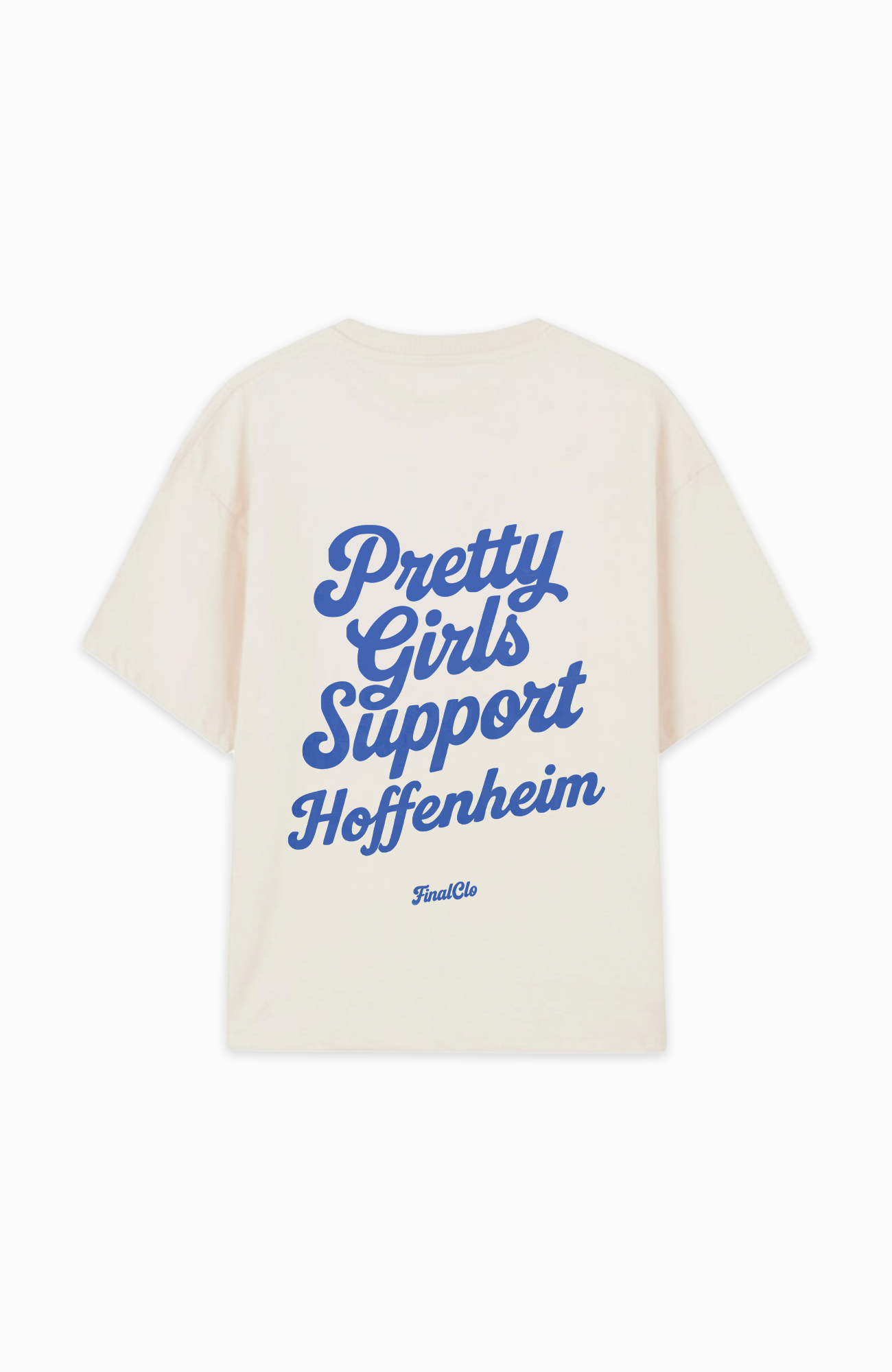 PRETTY GIRLS SUPPORT HOFFENHEIM OVERSIZED SHIRT