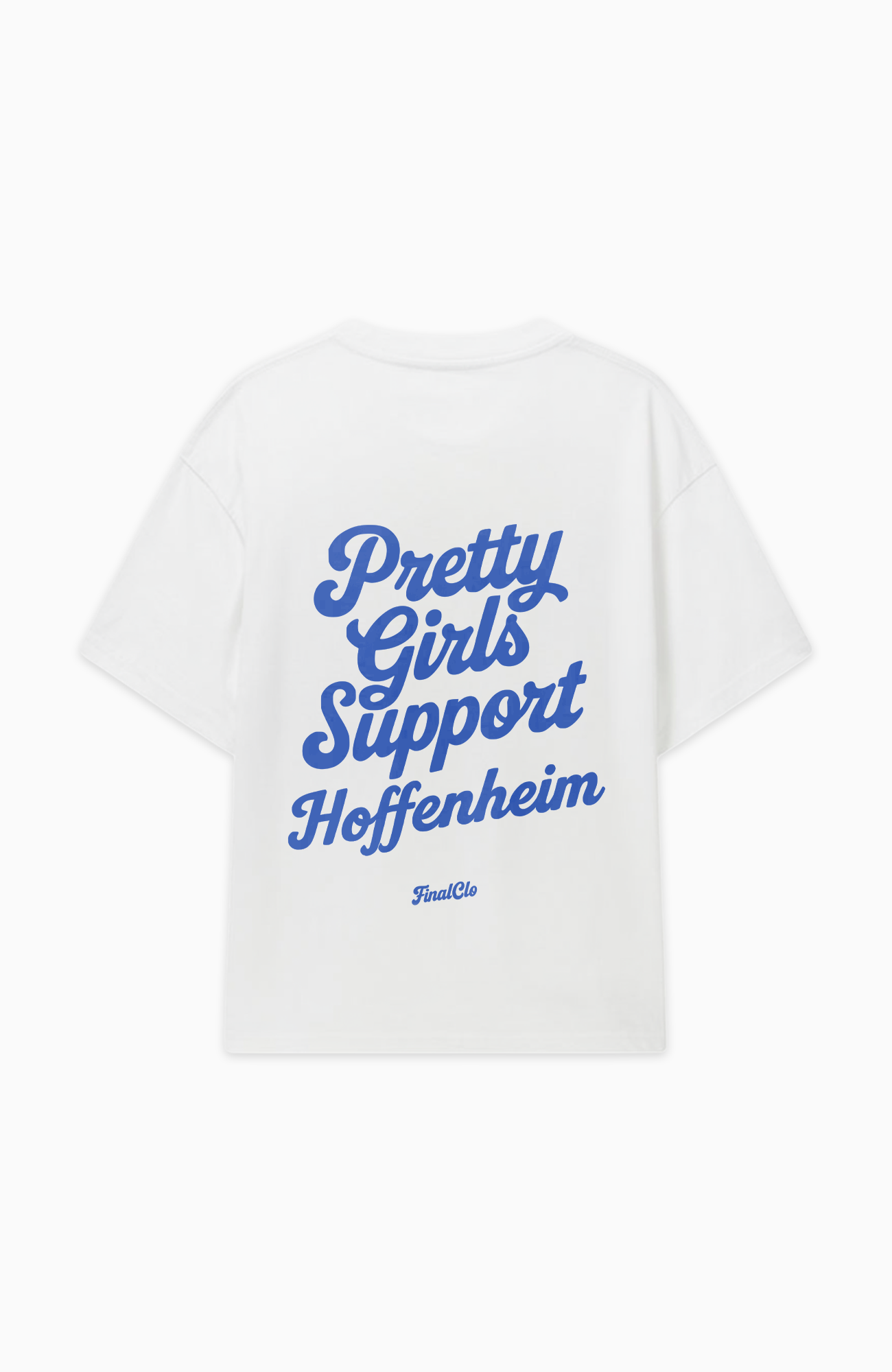 PRETTY GIRLS SUPPORT HOFFENHEIM OVERSIZED SHIRT