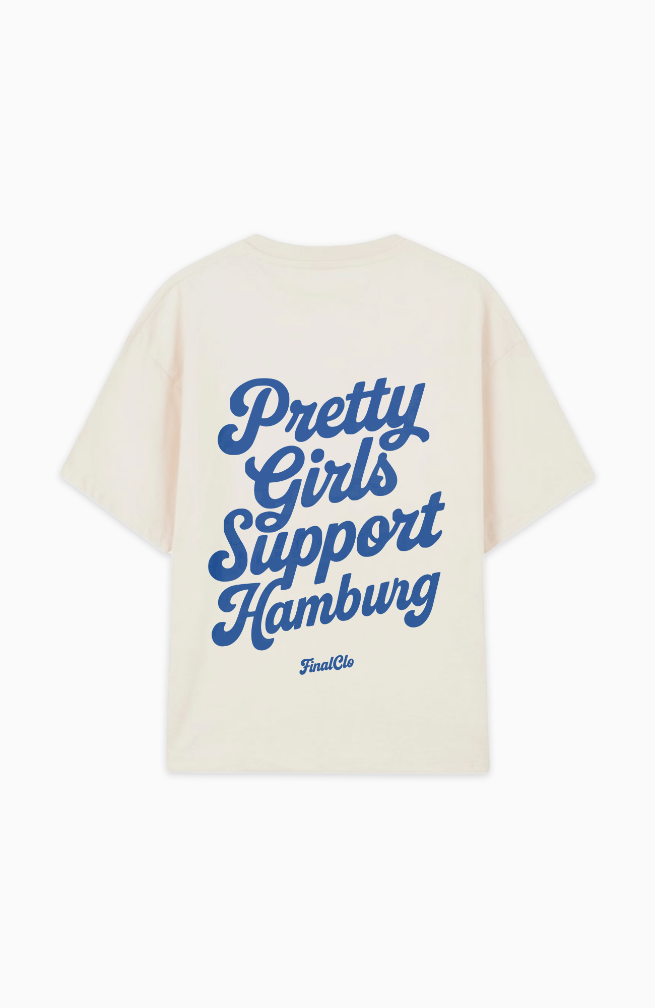PRETTY GIRLS SUPPORT HAMBURG OVERSIZED SHIRT