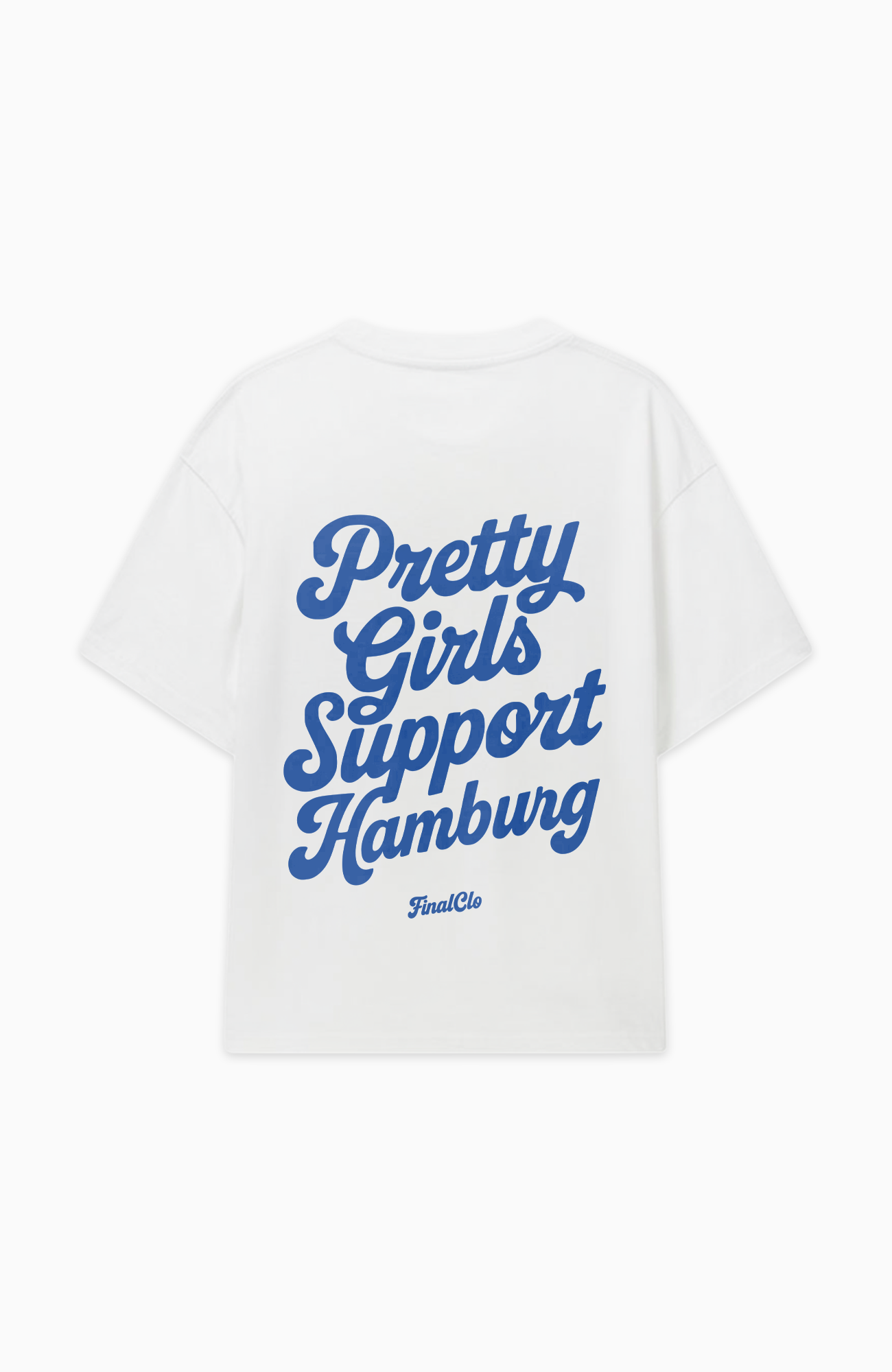PRETTY GIRLS SUPPORT HAMBURG OVERSIZED SHIRT
