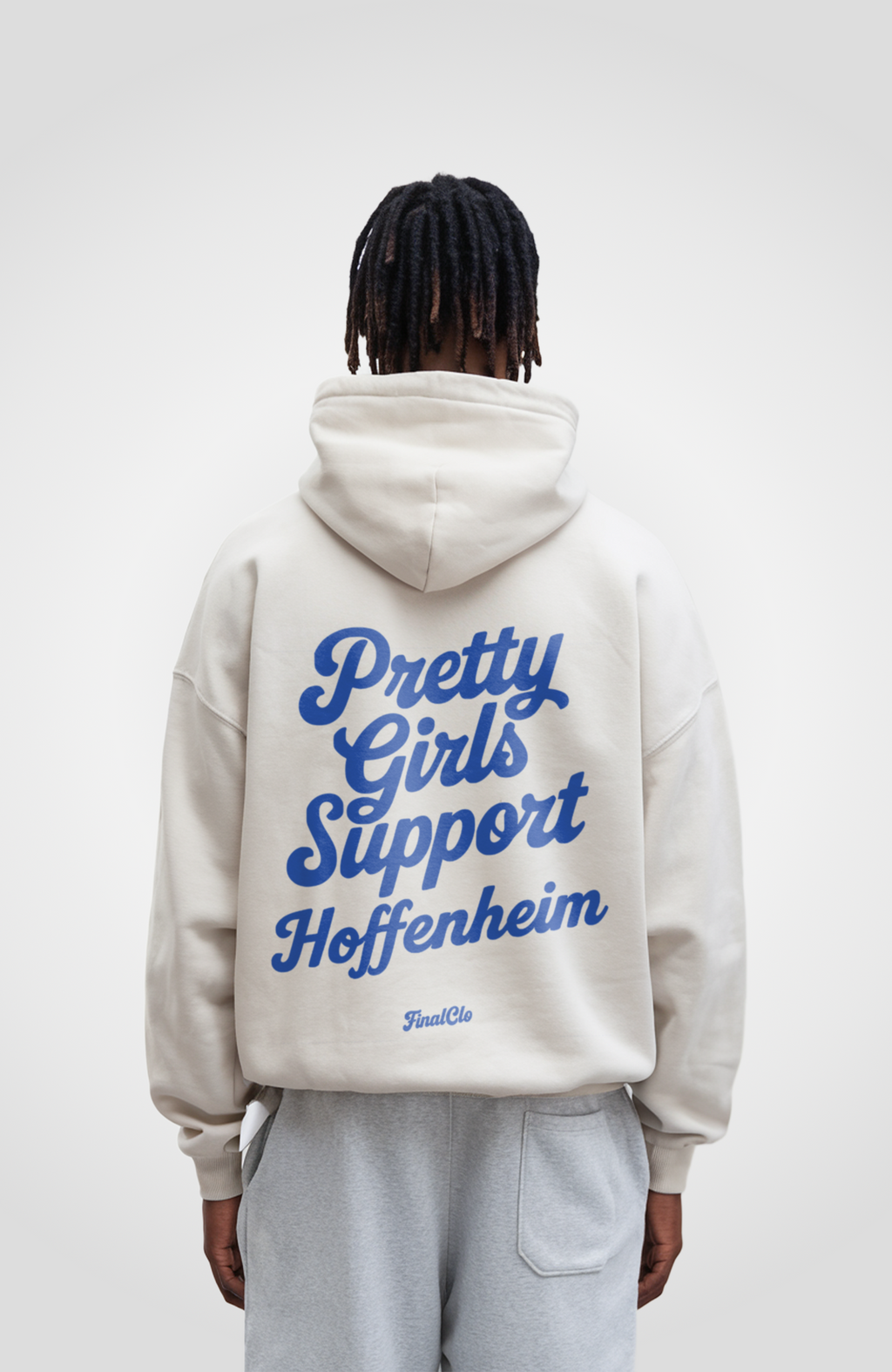 PRETTY GIRLS SUPPORT HOFFENHEIM OVERSIZED HOODIE