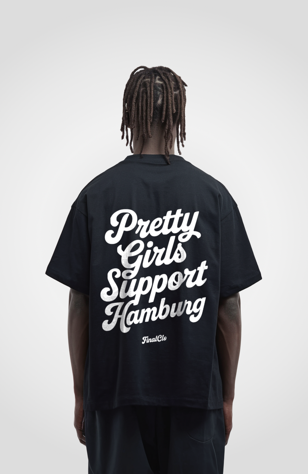 PRETTY GIRLS SUPPORT HAMBURG OVERSIZED SHIRT