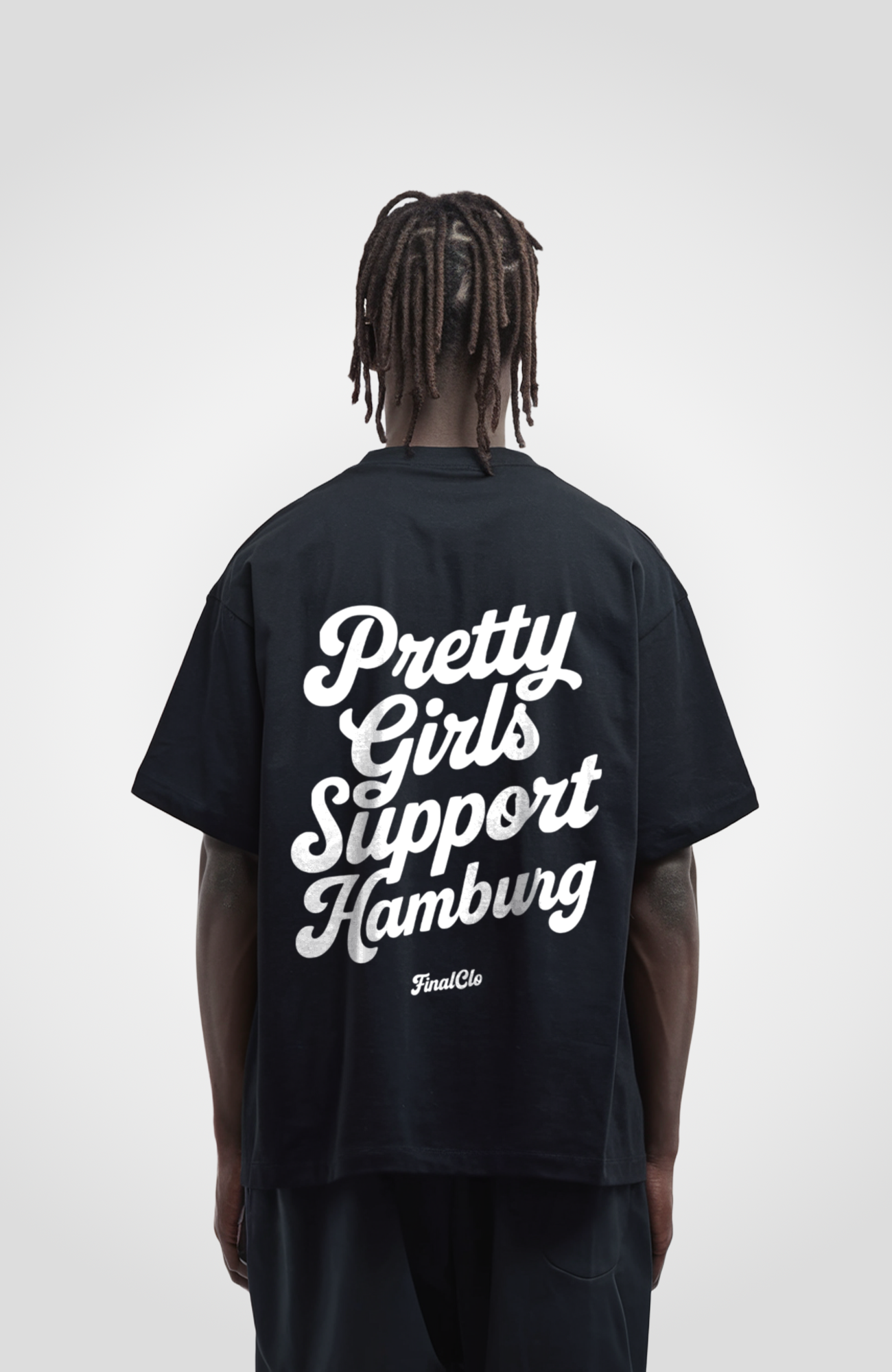 PRETTY GIRLS SUPPORT HAMBURG OVERSIZED SHIRT