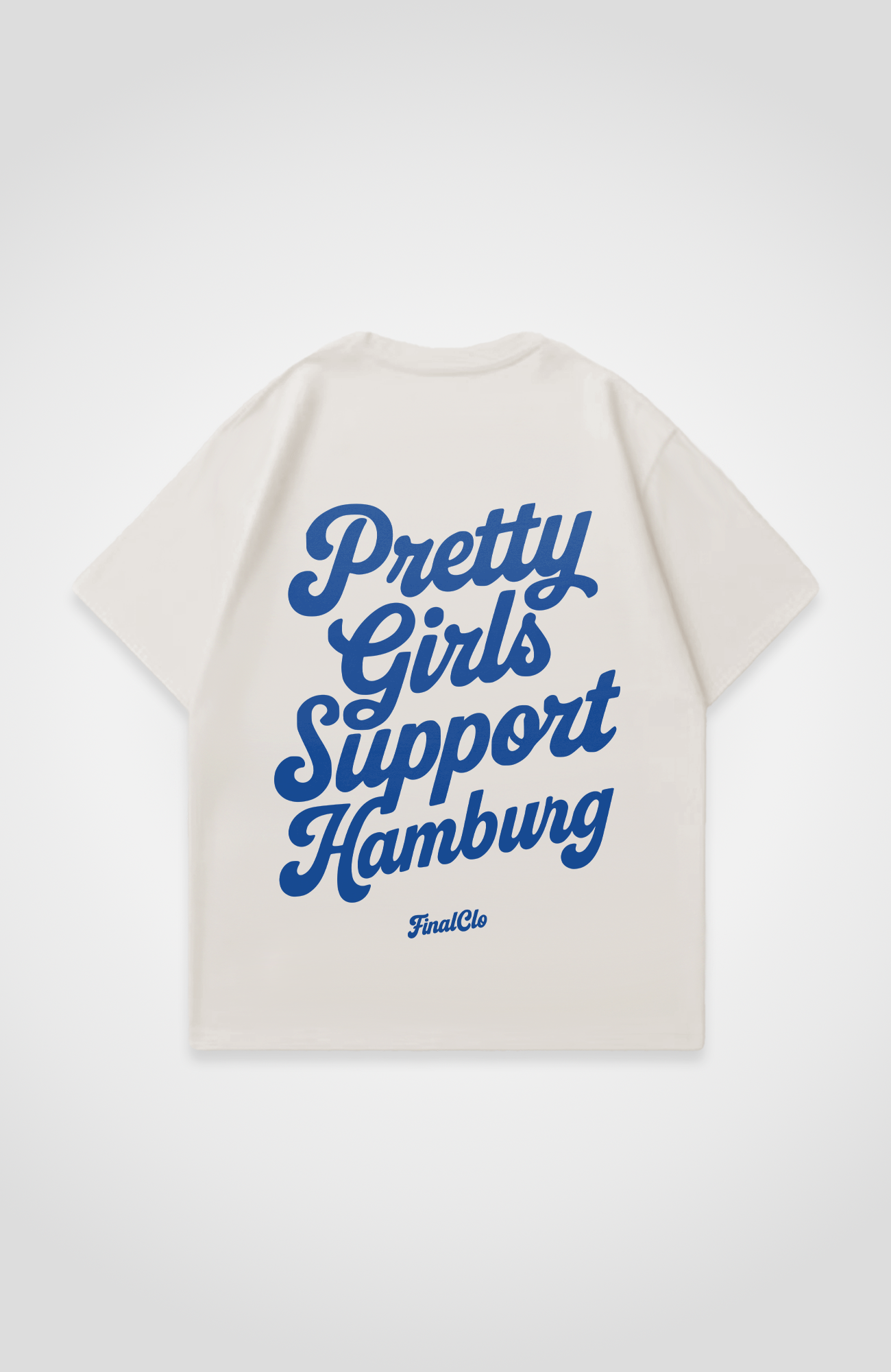 PRETTY GIRLS SUPPORT HAMBURG OVERSIZED SHIRT
