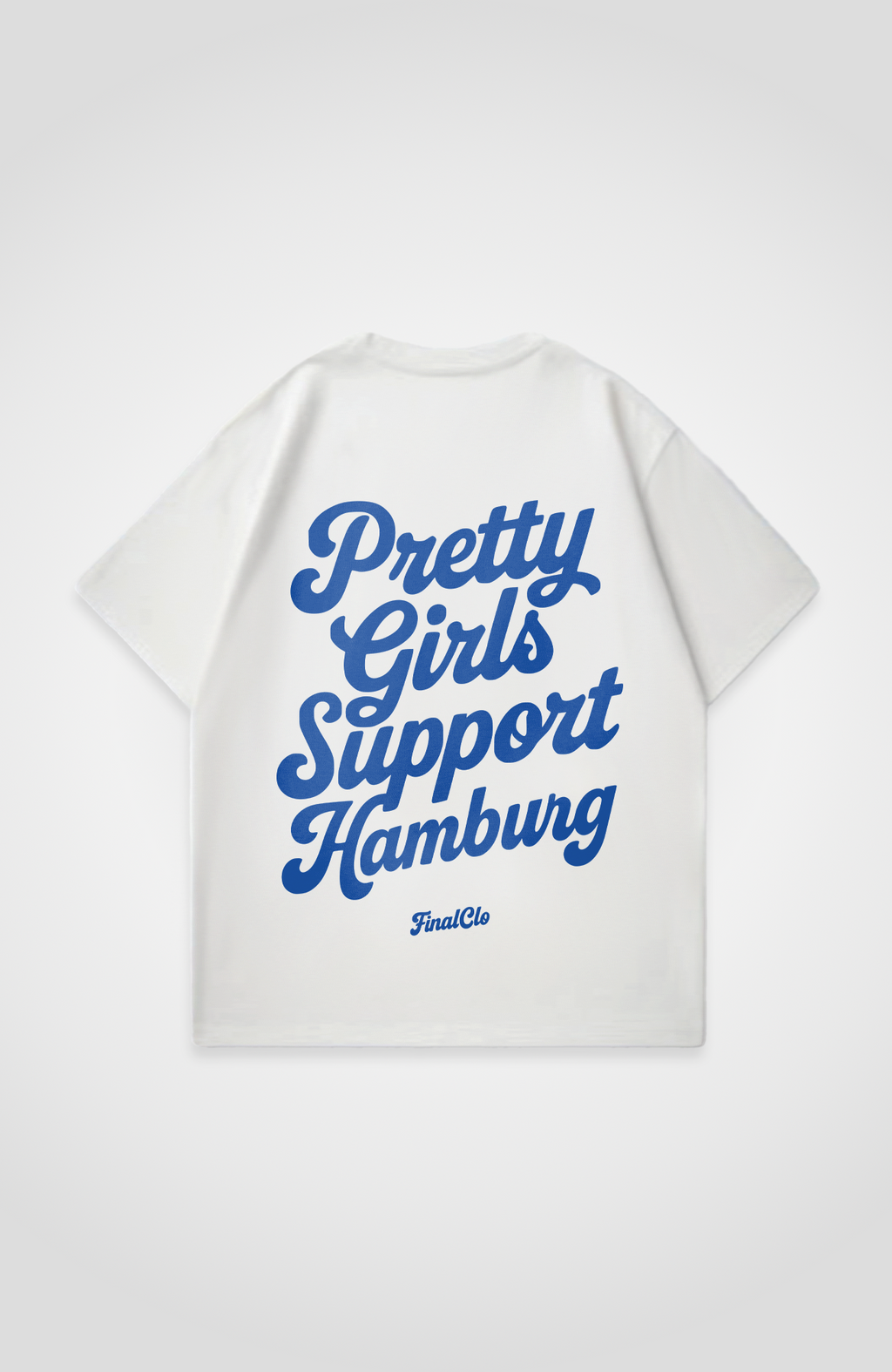 PRETTY GIRLS SUPPORT HAMBURG OVERSIZED SHIRT