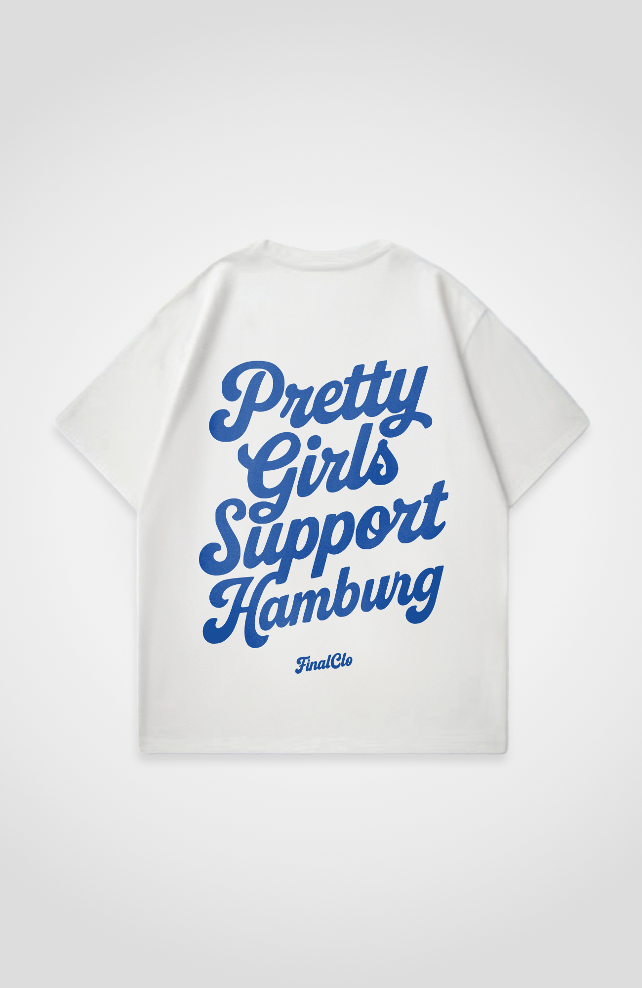 PRETTY GIRLS SUPPORT HAMBURG OVERSIZED SHIRT