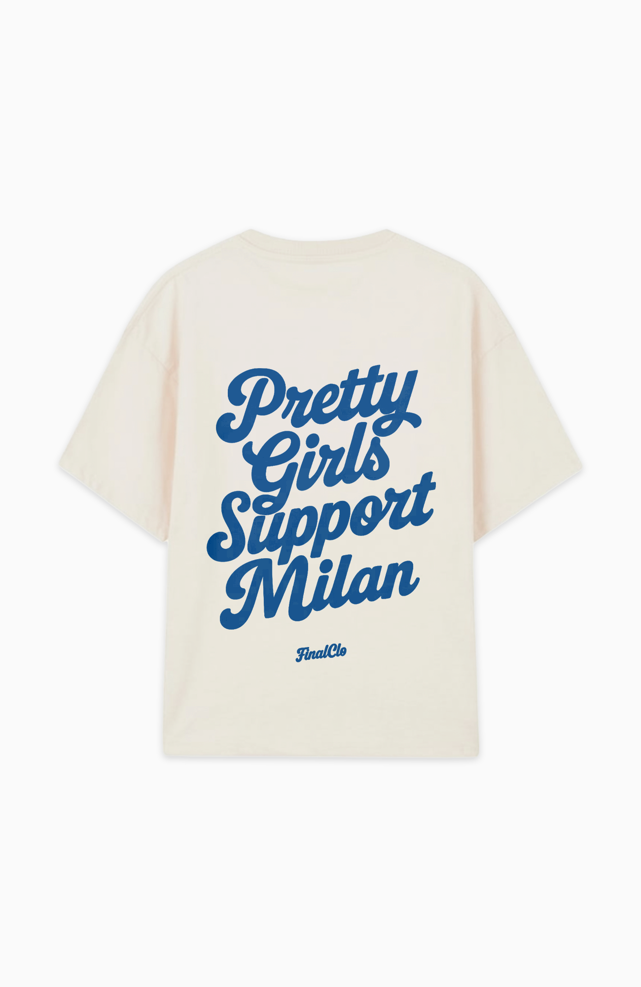 PRETTY GIRLS SUPPORT INTER MILAN OVERSIZED SHIRT