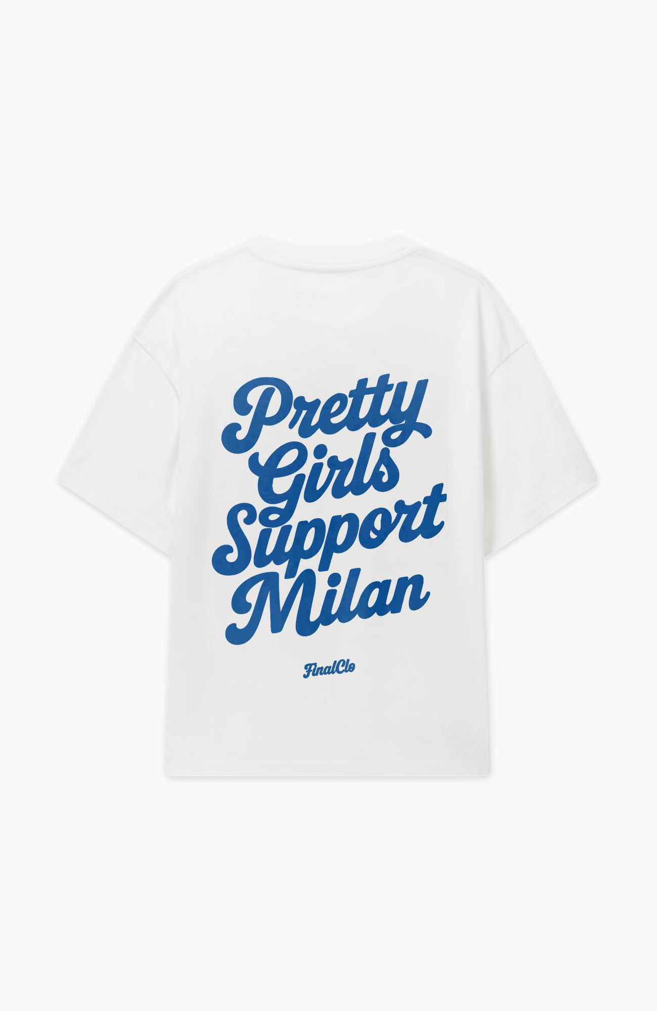 PRETTY GIRLS SUPPORT INTER MILAN OVERSIZED SHIRT