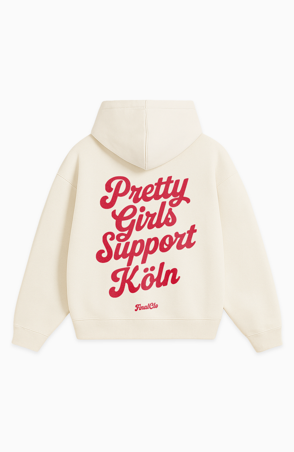 PRETTY GIRLS SUPPORT KÖLN OVERSIZED HOODIE
