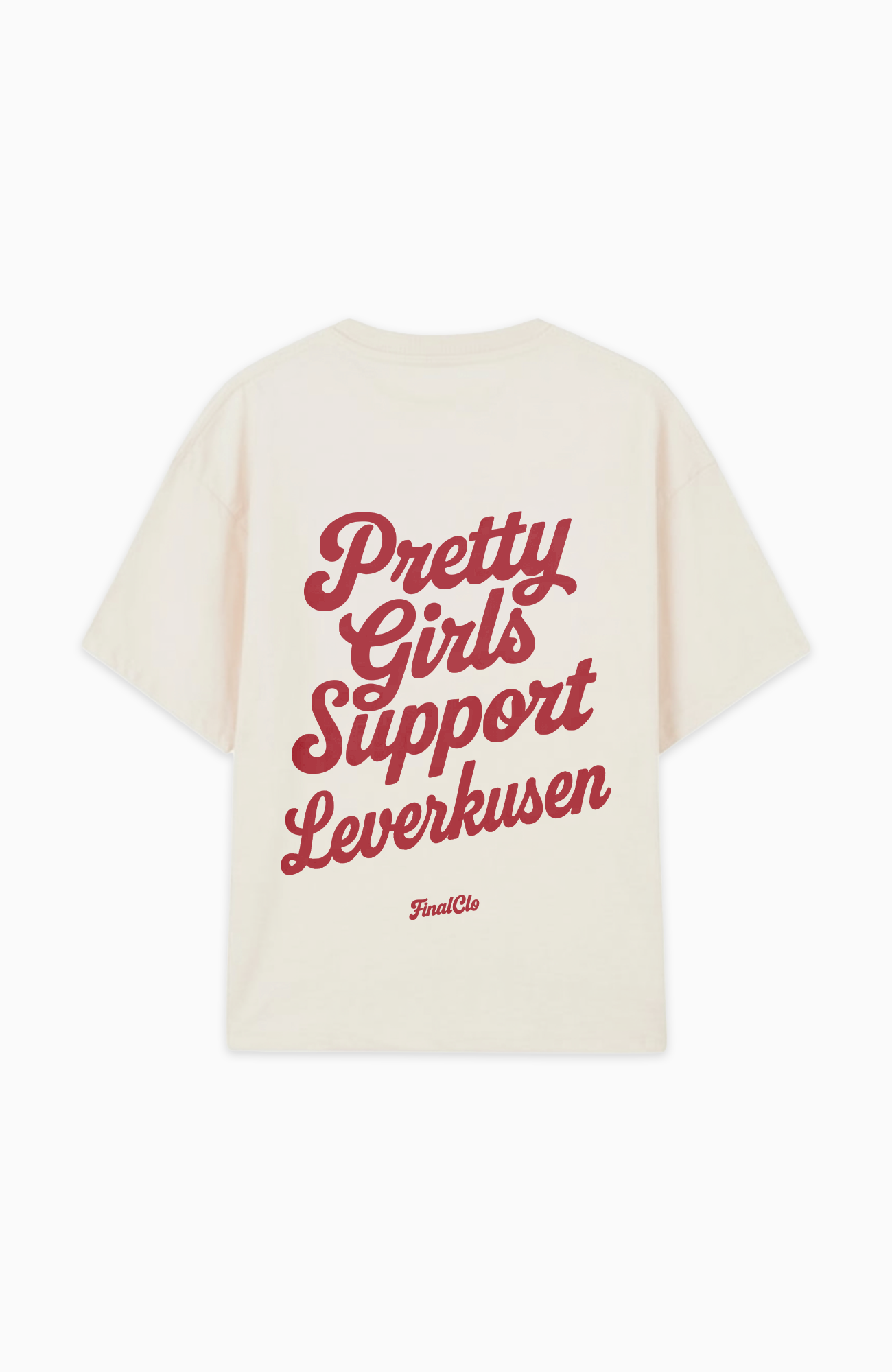 PRETTY GIRLS SUPPORT LEVERKUSEN OVERSIZED SHIRT