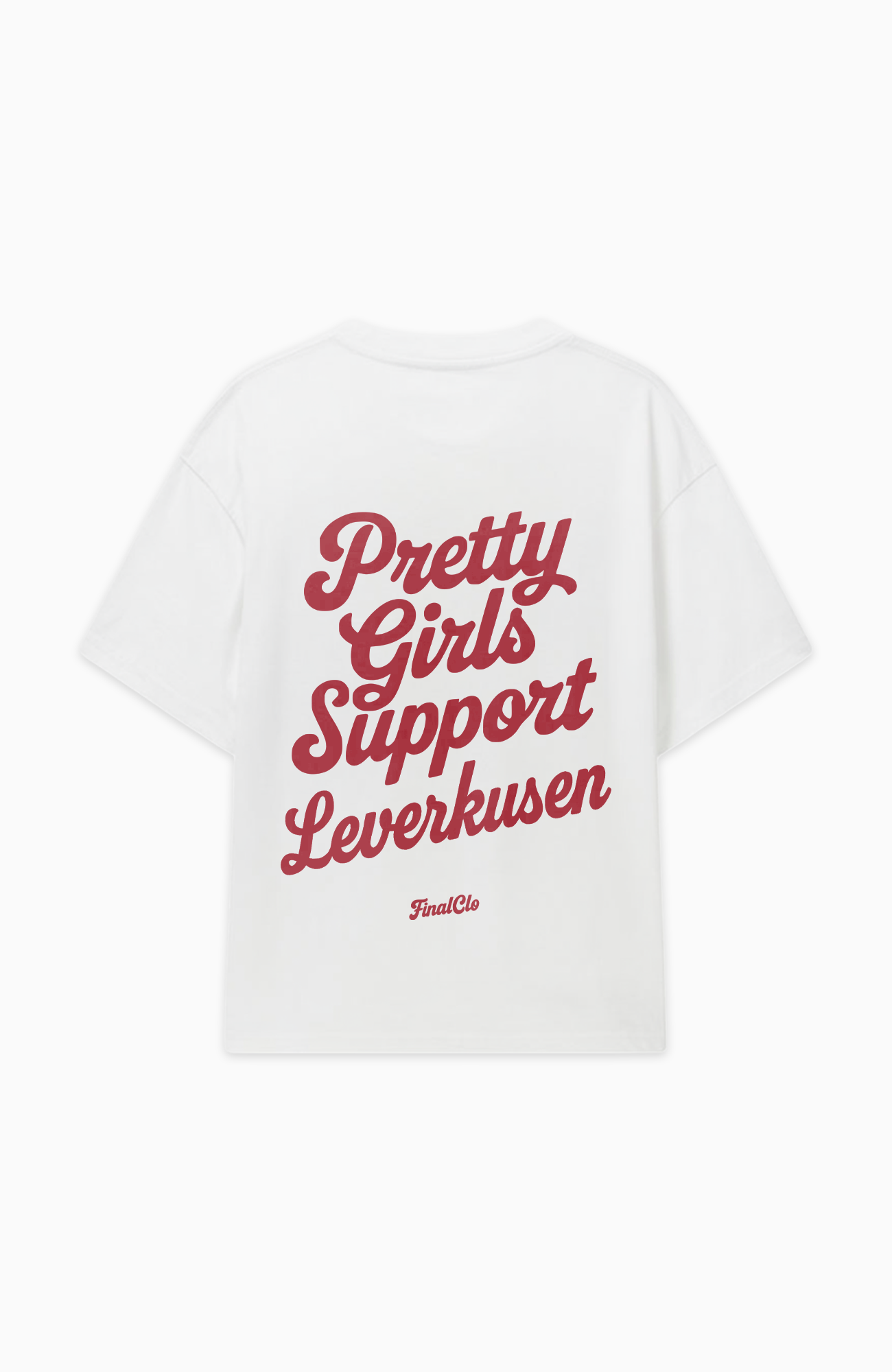 PRETTY GIRLS SUPPORT LEVERKUSEN OVERSIZED SHIRT