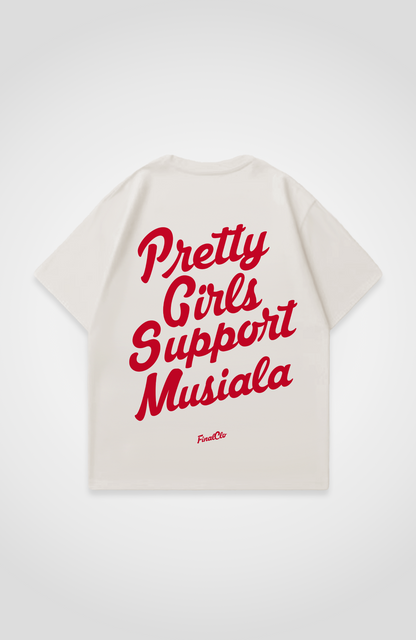 PRETTY GIRLS SUPPORT MUSIALA OVERSIZED SHIRT
