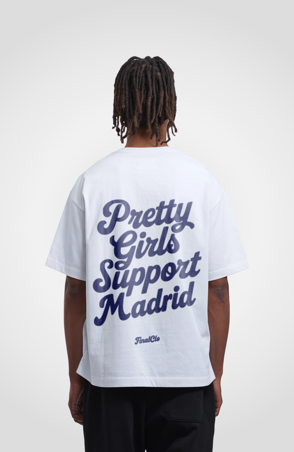 PRETTY GIRLS SUPPORT MADRID OVERSIZED SHIRT