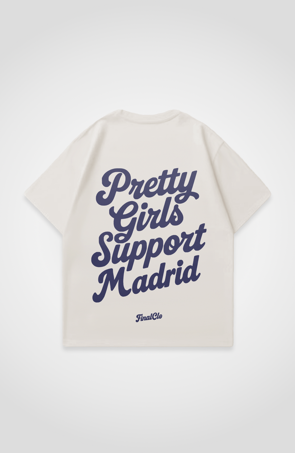PRETTY GIRLS SUPPORT MADRID OVERSIZED SHIRT