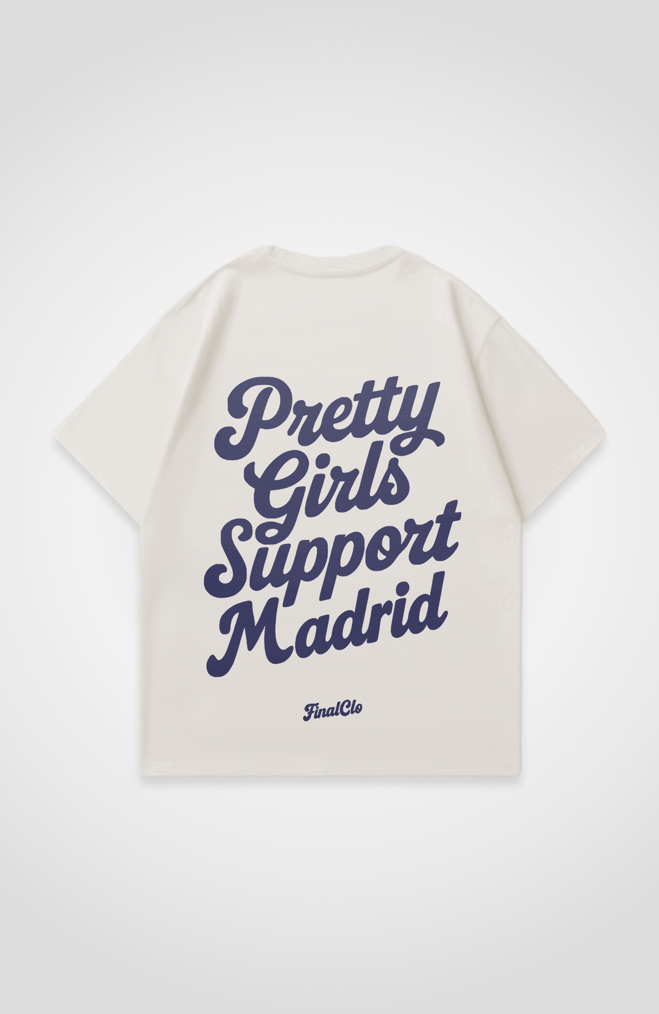 PRETTY GIRLS SUPPORT MADRID OVERSIZED SHIRT