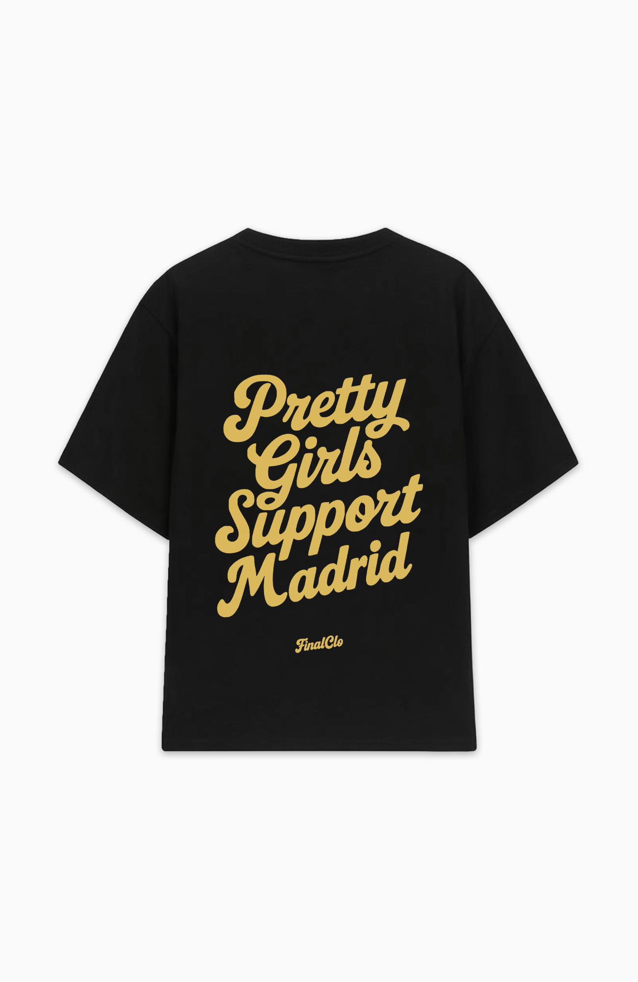 PRETTY GIRLS SUPPORT MADRID OVERSIZED SHIRT