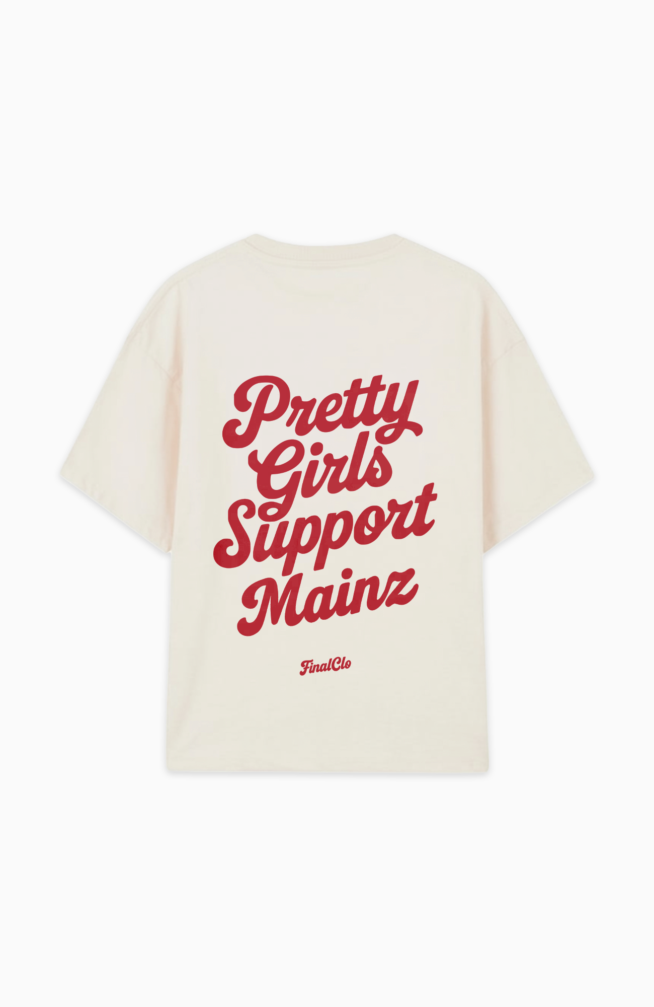 PRETTY GIRLS SUPPORT MAINZ OVERSIZED SHIRT