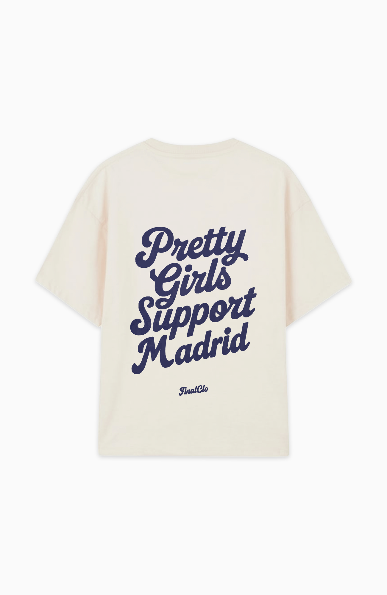 PRETTY GIRLS SUPPORT MADRID OVERSIZED SHIRT
