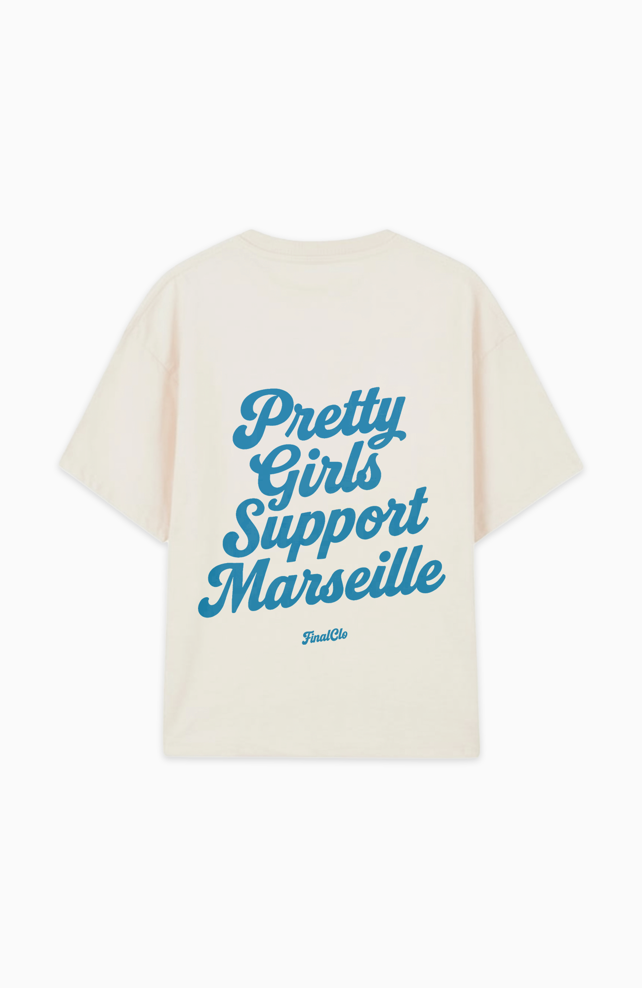 PRETTY GIRLS SUPPORT MARSEILLE OVERSIZED SHIRT