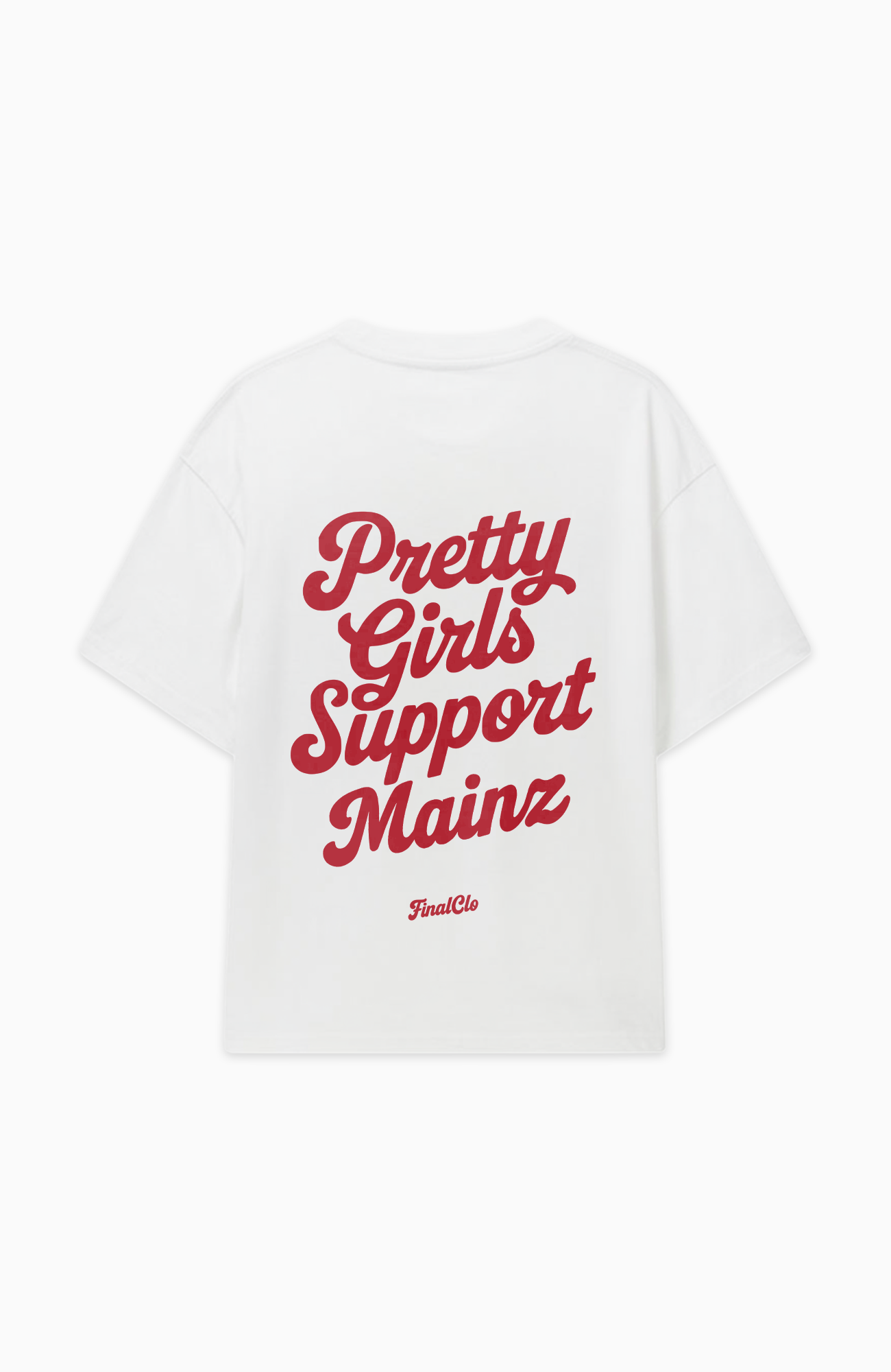 PRETTY GIRLS SUPPORT MAINZ OVERSIZED SHIRT