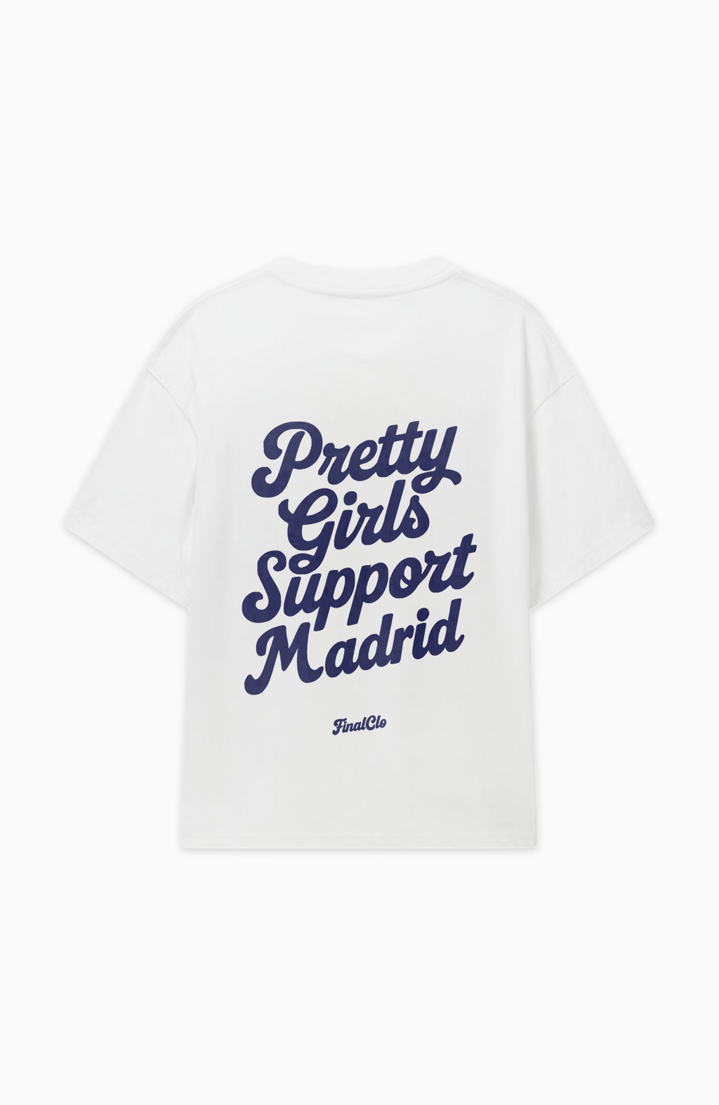 PRETTY GIRLS SUPPORT MADRID OVERSIZED SHIRT