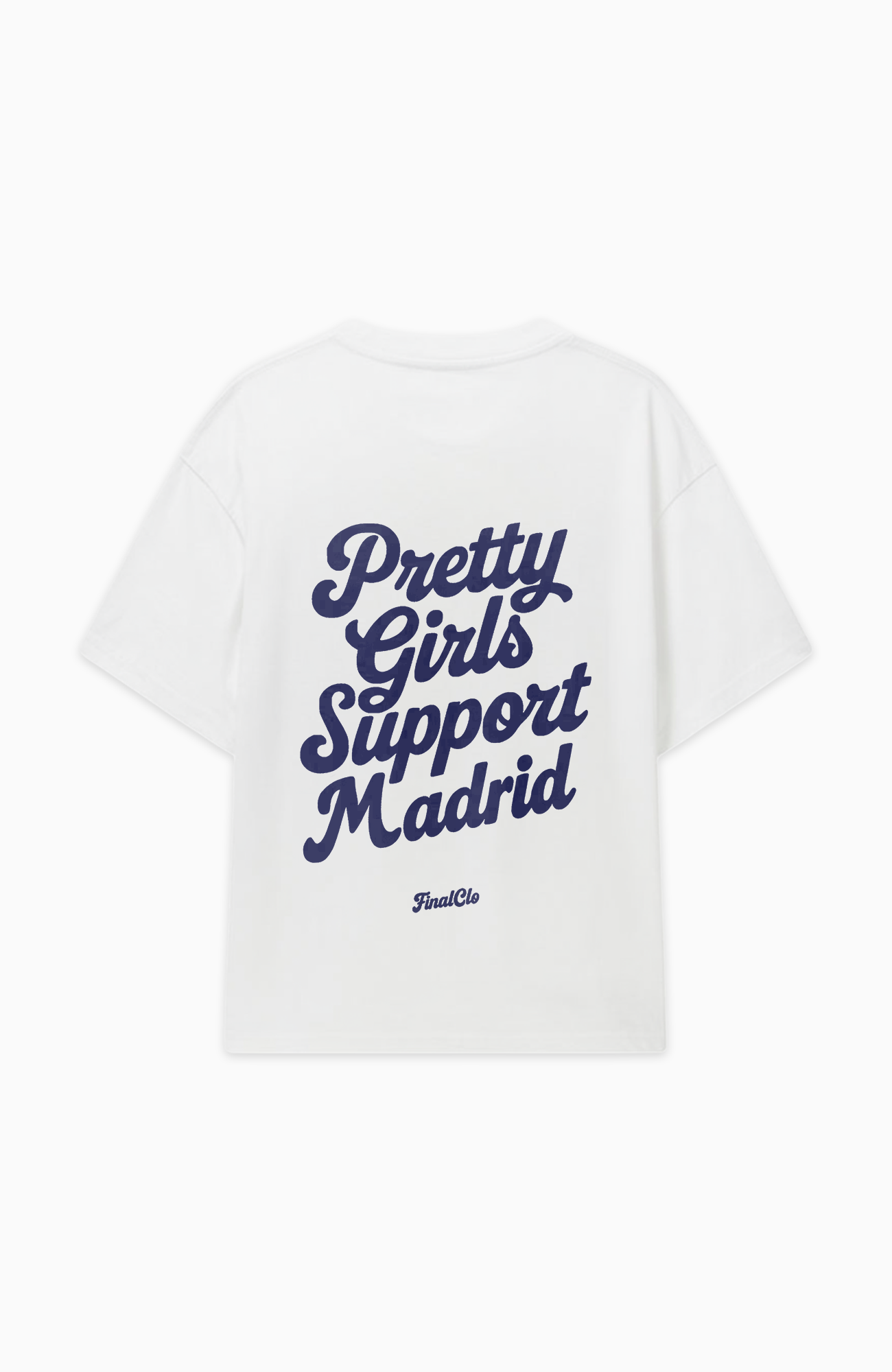 PRETTY GIRLS SUPPORT MADRID OVERSIZED SHIRT