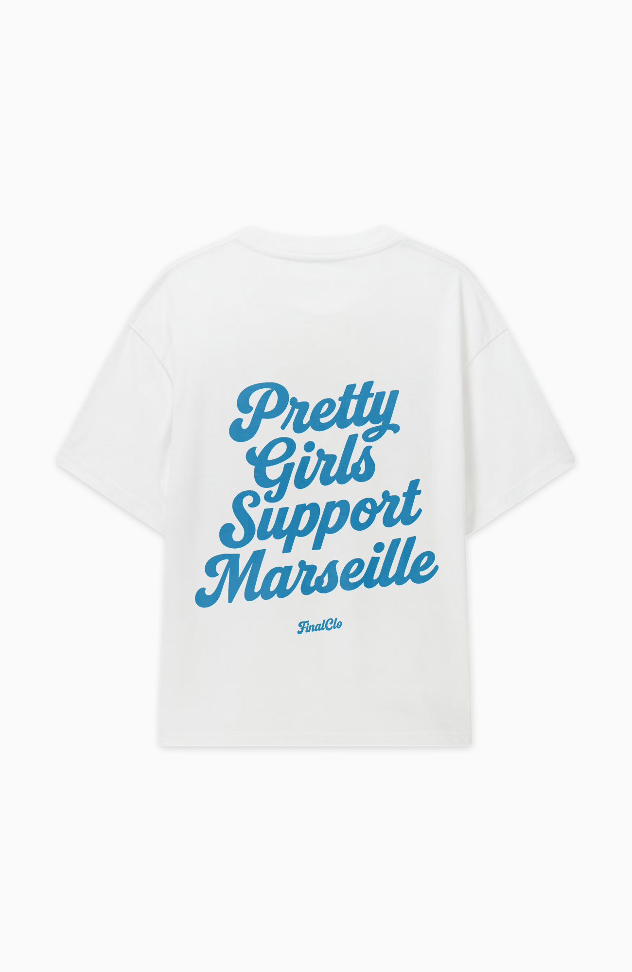 PRETTY GIRLS SUPPORT MARSEILLE OVERSIZED SHIRT