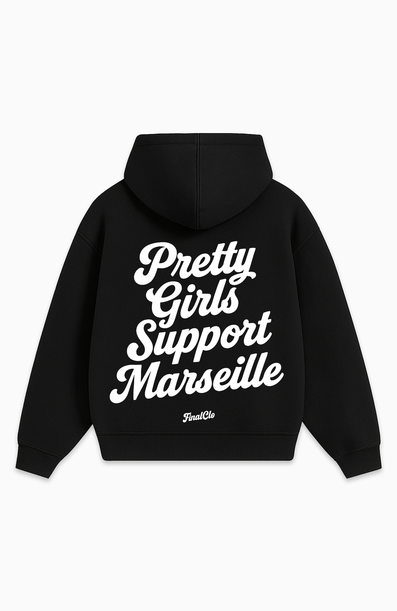 PRETTY GIRLS SUPPORT MARSEILLE OVERSIZED HOODIE