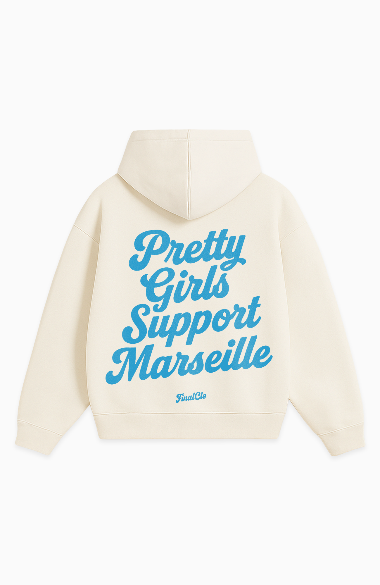 PRETTY GIRLS SUPPORT MARSEILLE OVERSIZED HOODIE