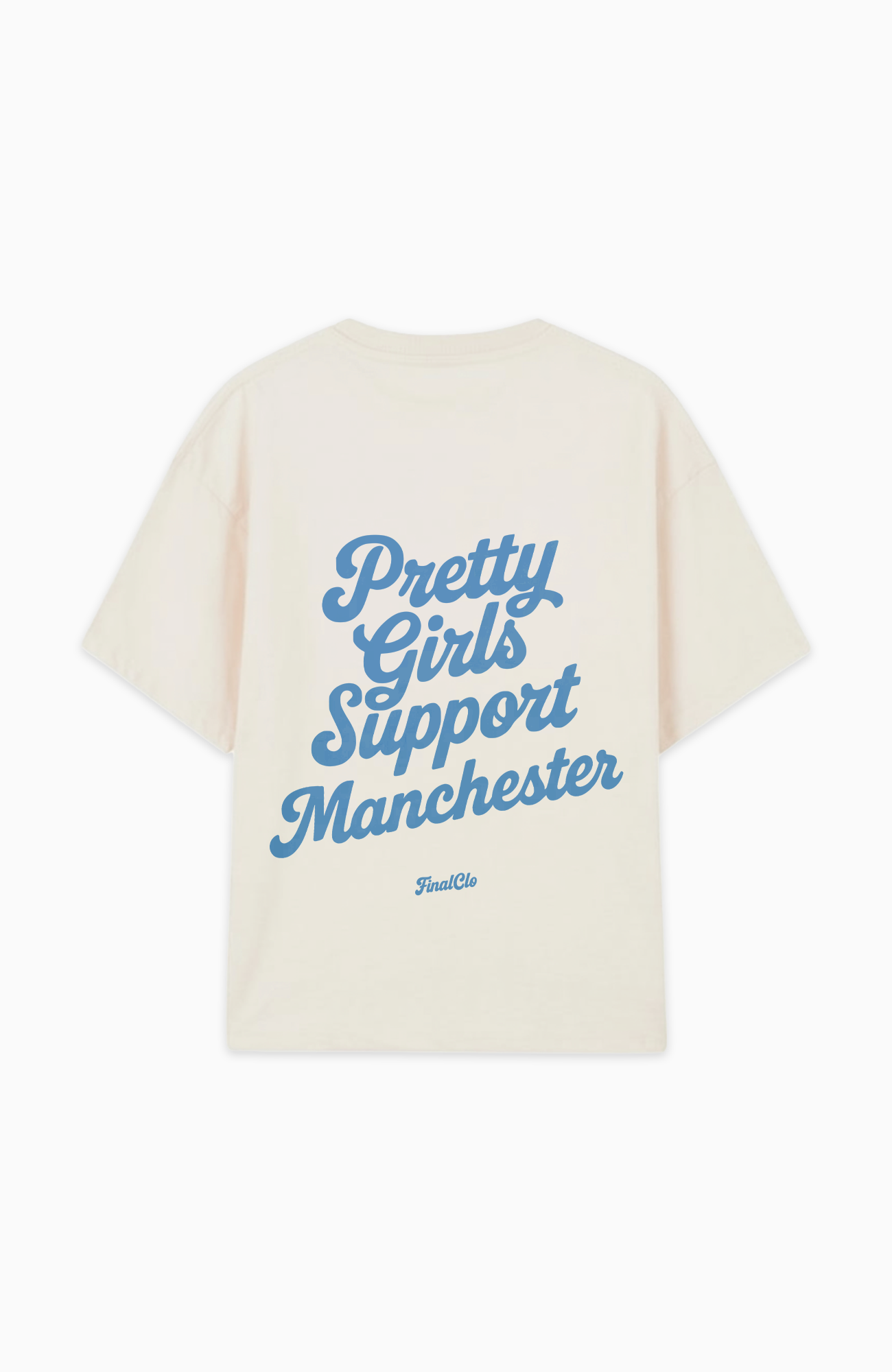 PRETTY GIRLS SUPPORT MANCHESTER CITY OVERSIZED SHIRT