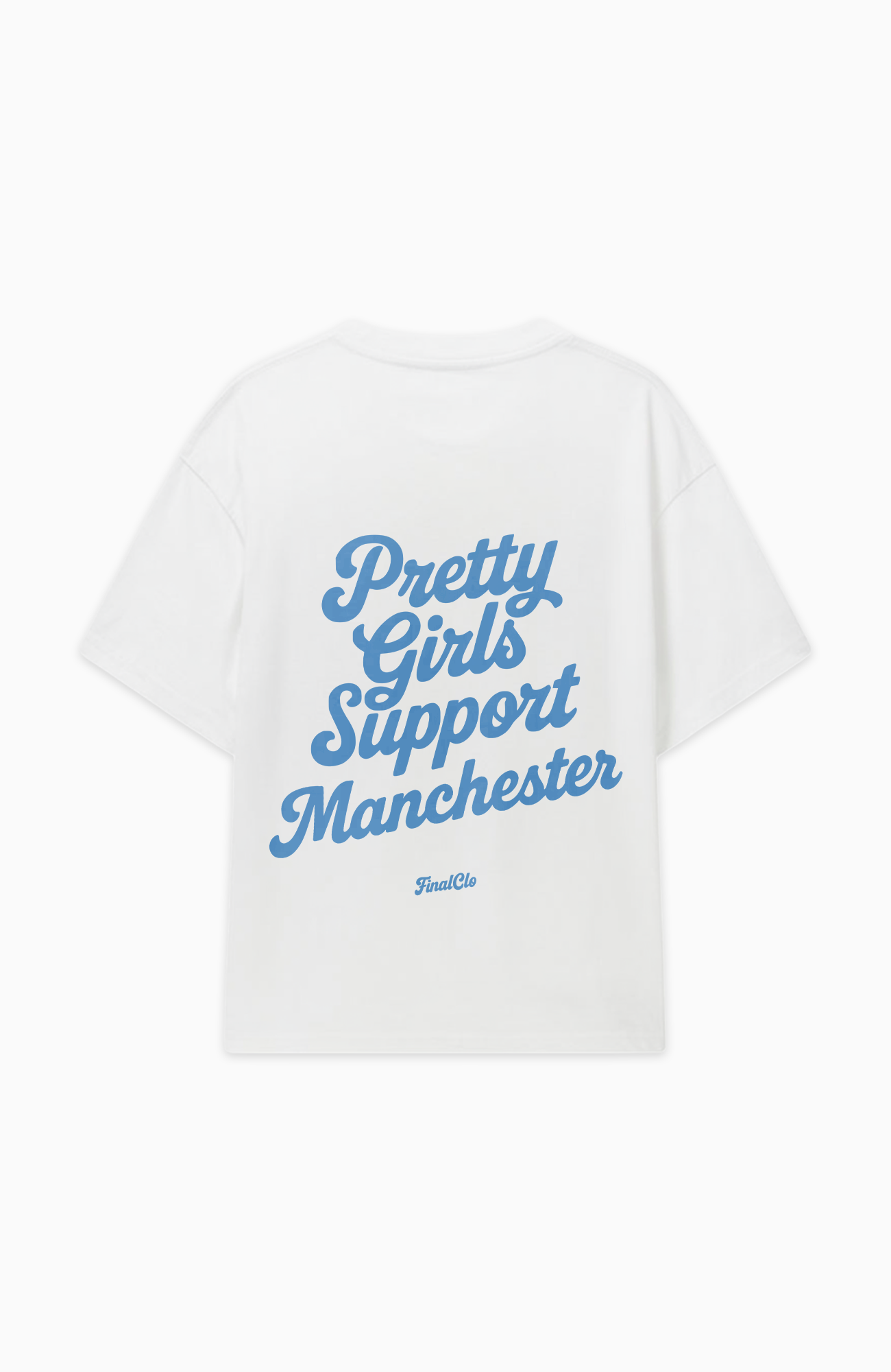 PRETTY GIRLS SUPPORT MANCHESTER CITY OVERSIZED SHIRT