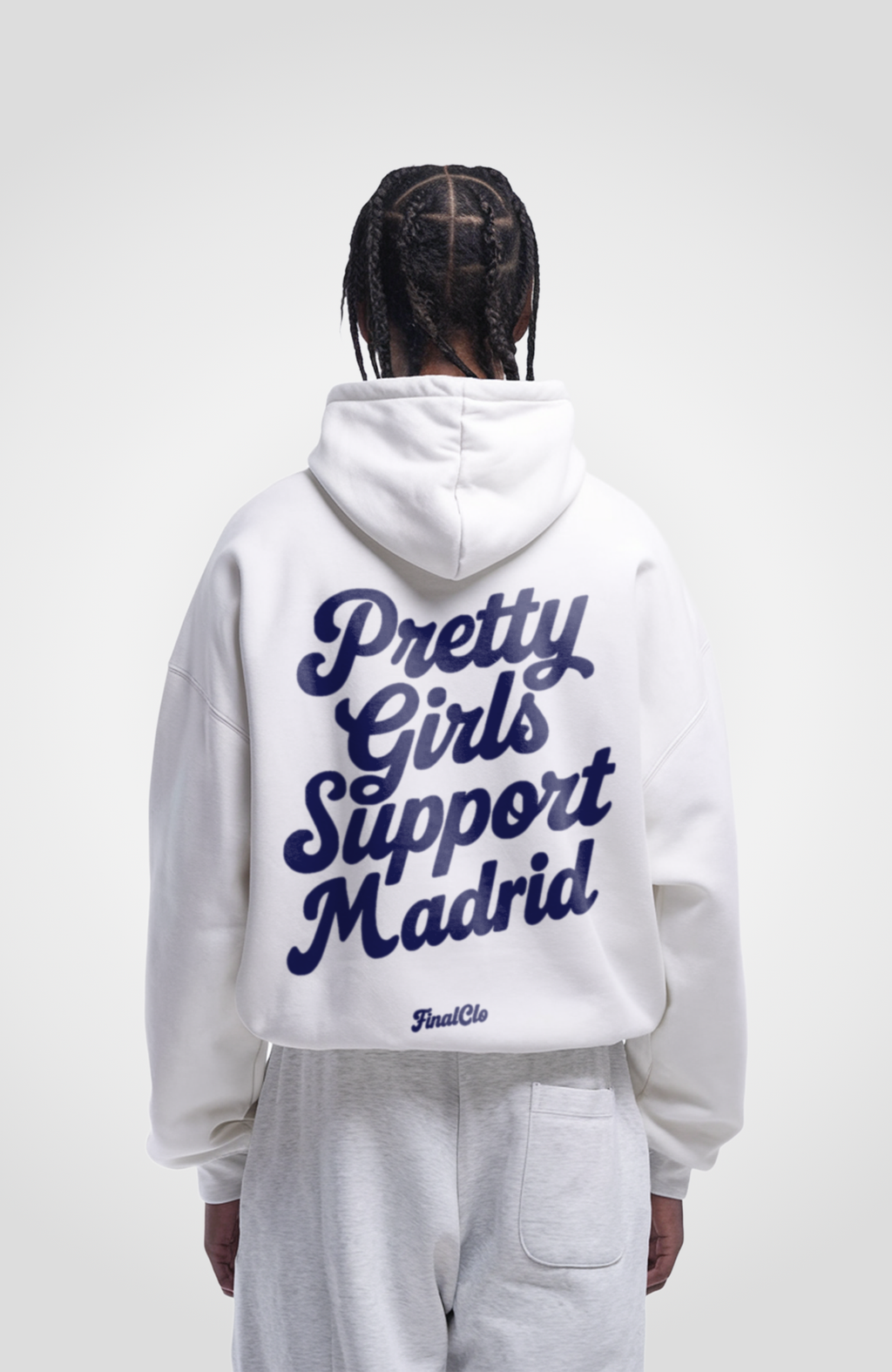 PRETTY GIRLS SUPPORT MADRID OVERSIZED HOODIE