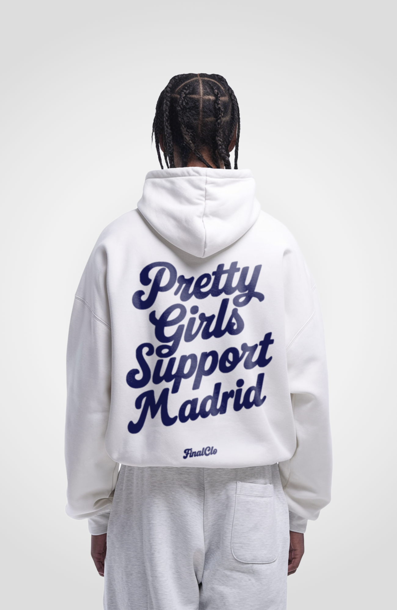 PRETTY GIRLS SUPPORT MADRID OVERSIZED HOODIE