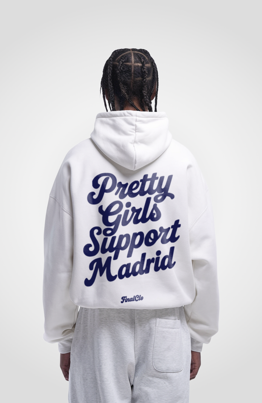 PRETTY GIRLS SUPPORT MADRID OVERSIZED HOODIE