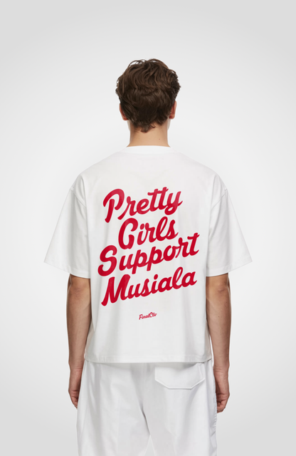 PRETTY GIRLS SUPPORT MUSIALA OVERSIZED SHIRT
