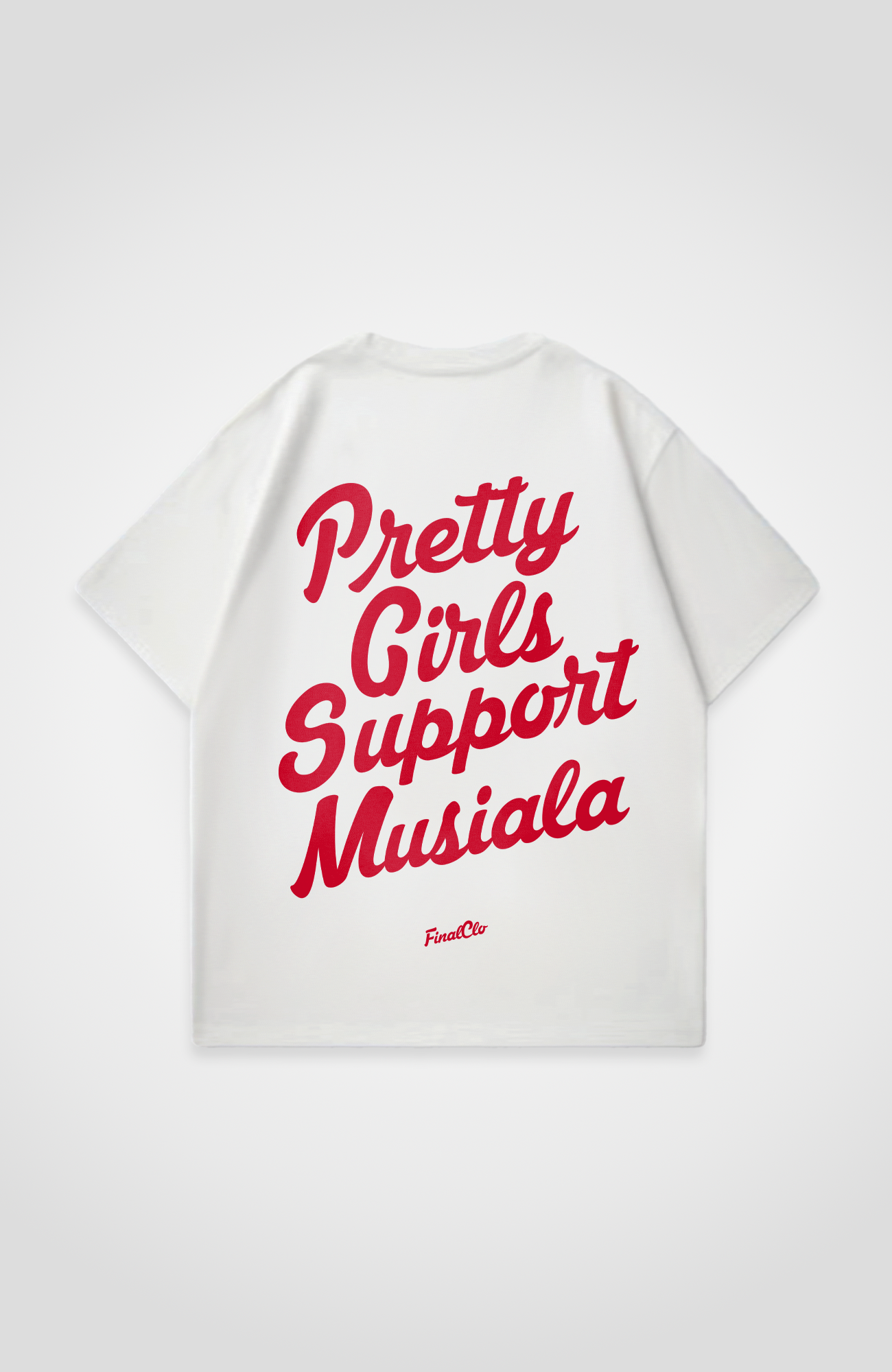 PRETTY GIRLS SUPPORT MUSIALA OVERSIZED SHIRT