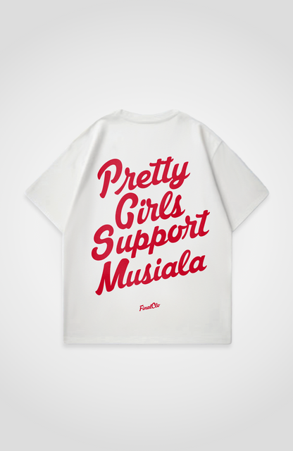 PRETTY GIRLS SUPPORT MUSIALA OVERSIZED SHIRT