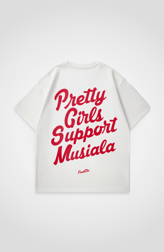 PRETTY GIRLS SUPPORT MUSIALA OVERSIZED SHIRT