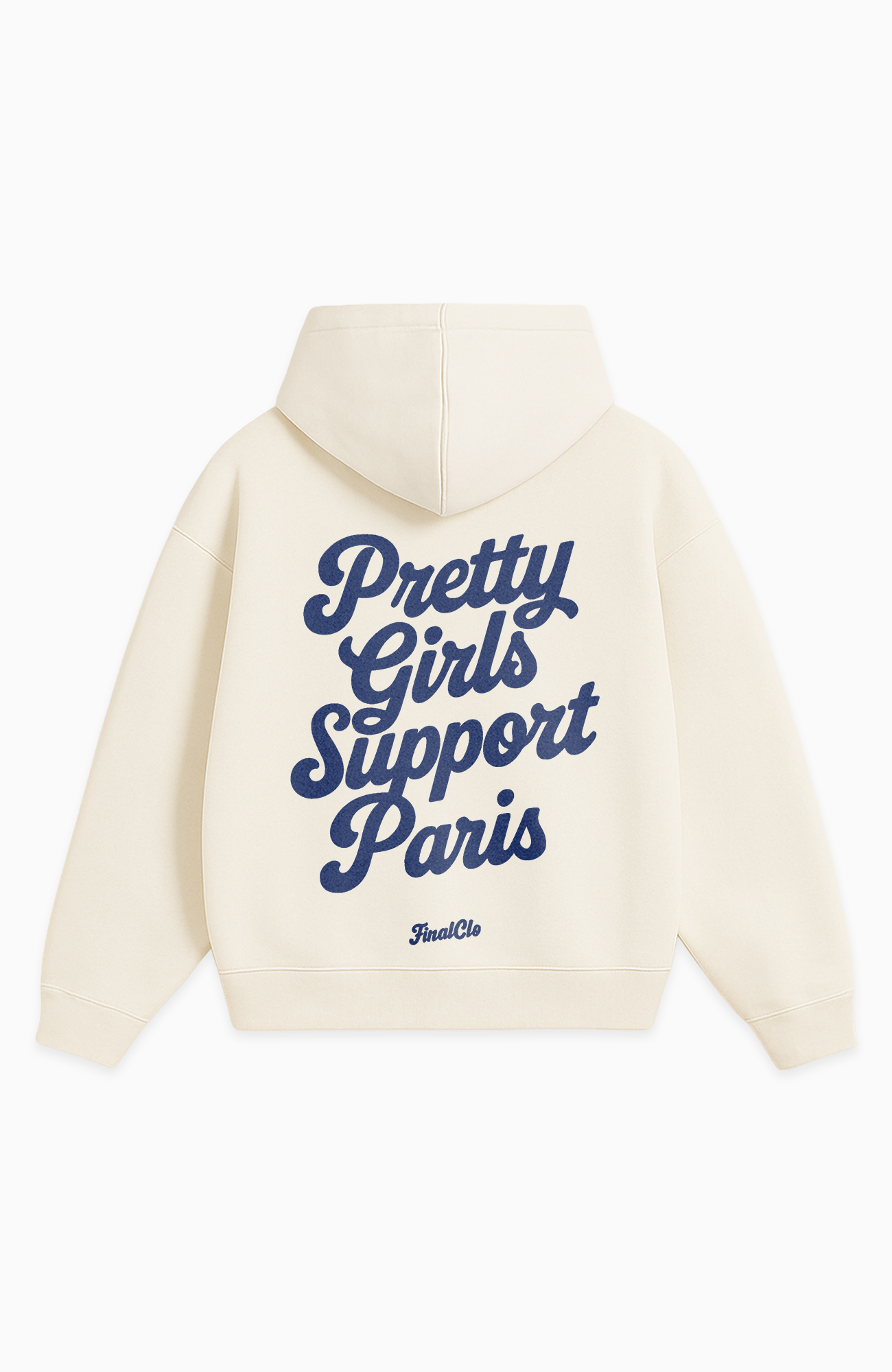 PRETTY GIRLS SUPPORT PARIS OVERSIZED HOODIE