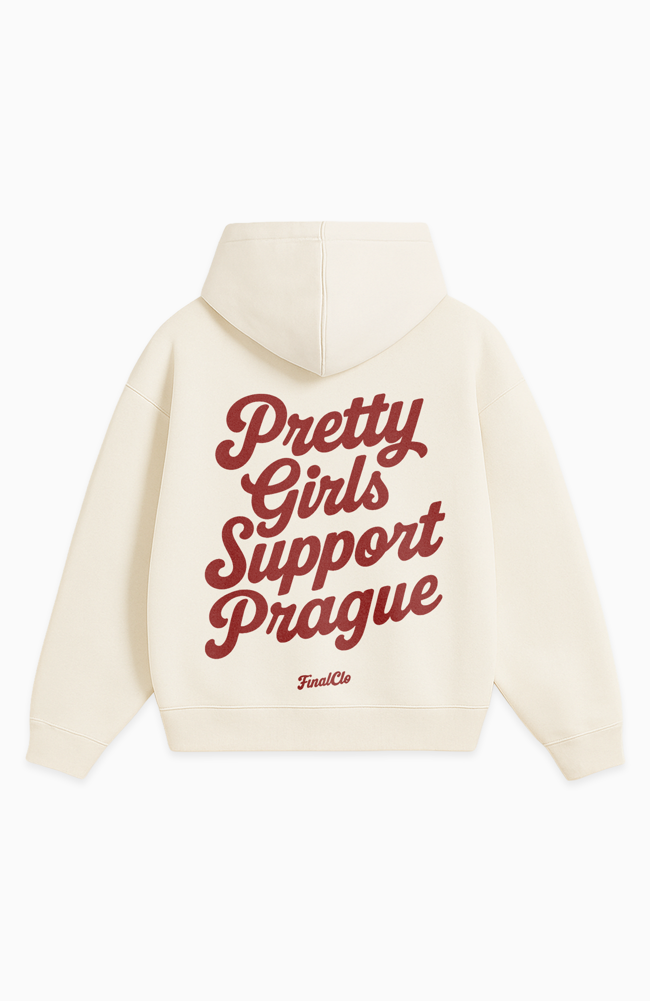 PRETTY GIRLS SUPPORT PRAGUE OVERSIZED HOODIE