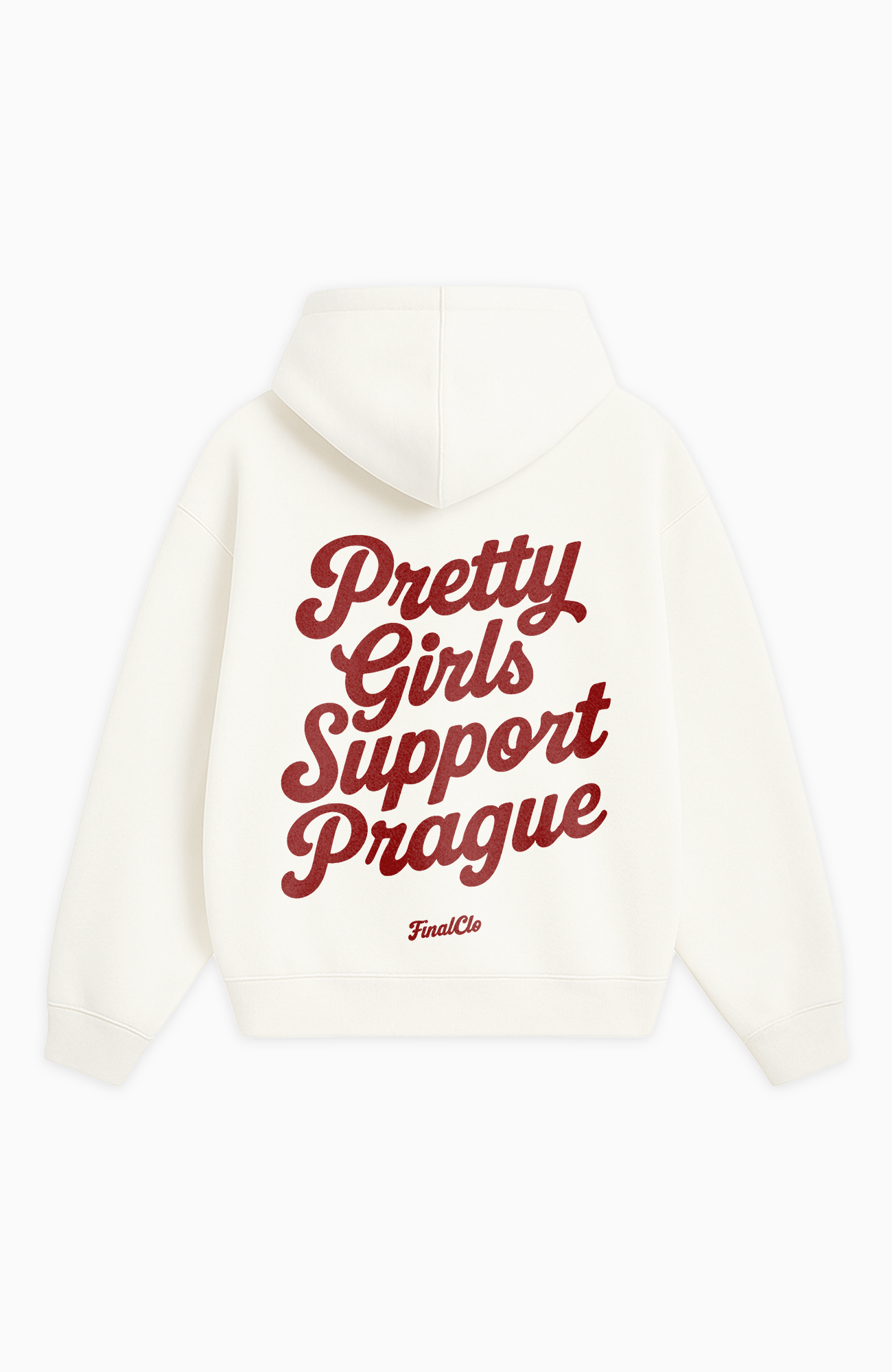 PRETTY GIRLS SUPPORT PRAGUE OVERSIZED HOODIE